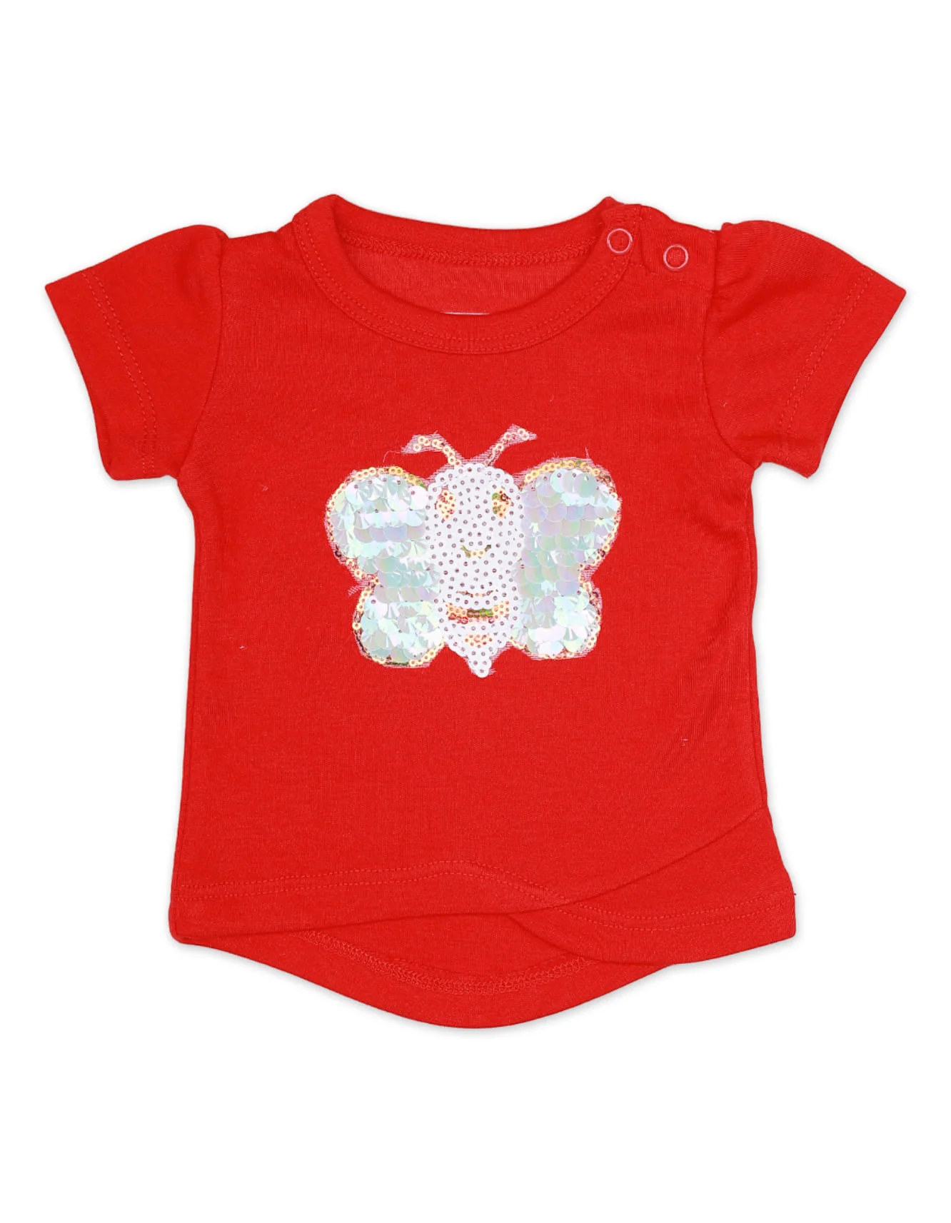 Zubaida's Shimmery Butterfly Top
