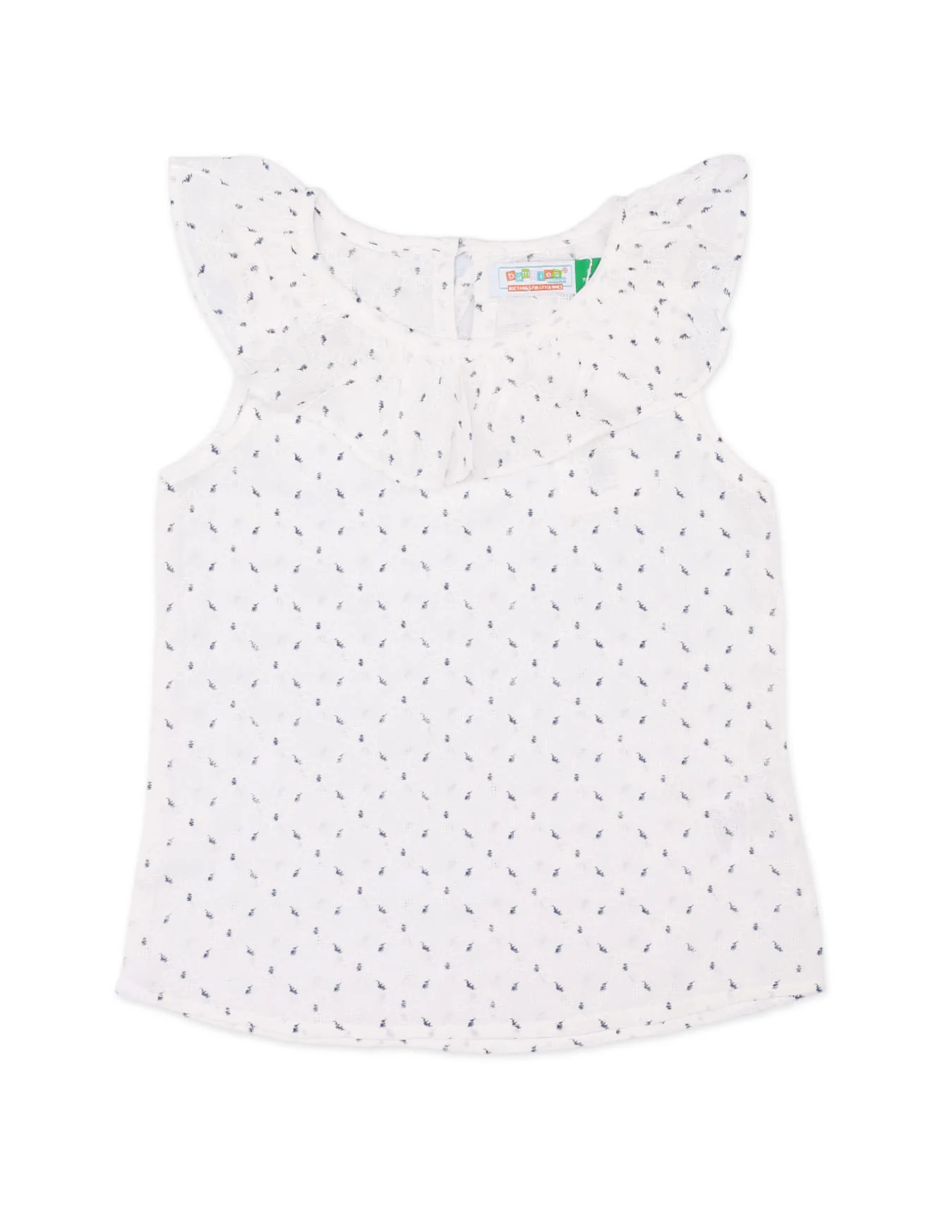 Zubaida's Top for Girls with Floral Theme