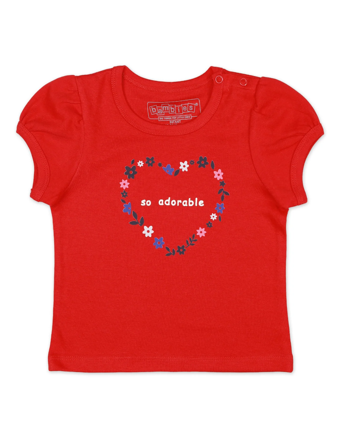 Zubaida's Floral Heart Top