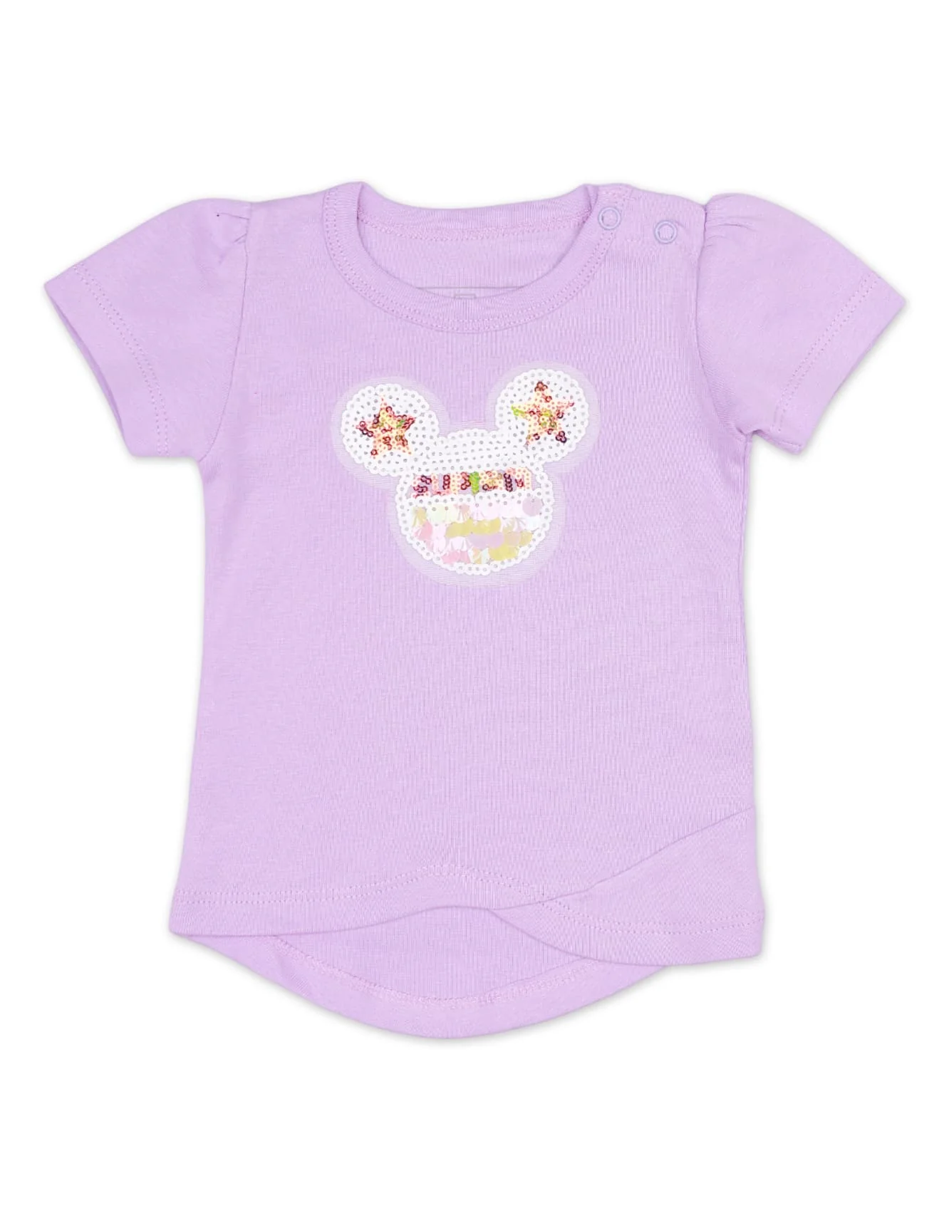 Zubaida's Shimmery Mickey Mouse Top