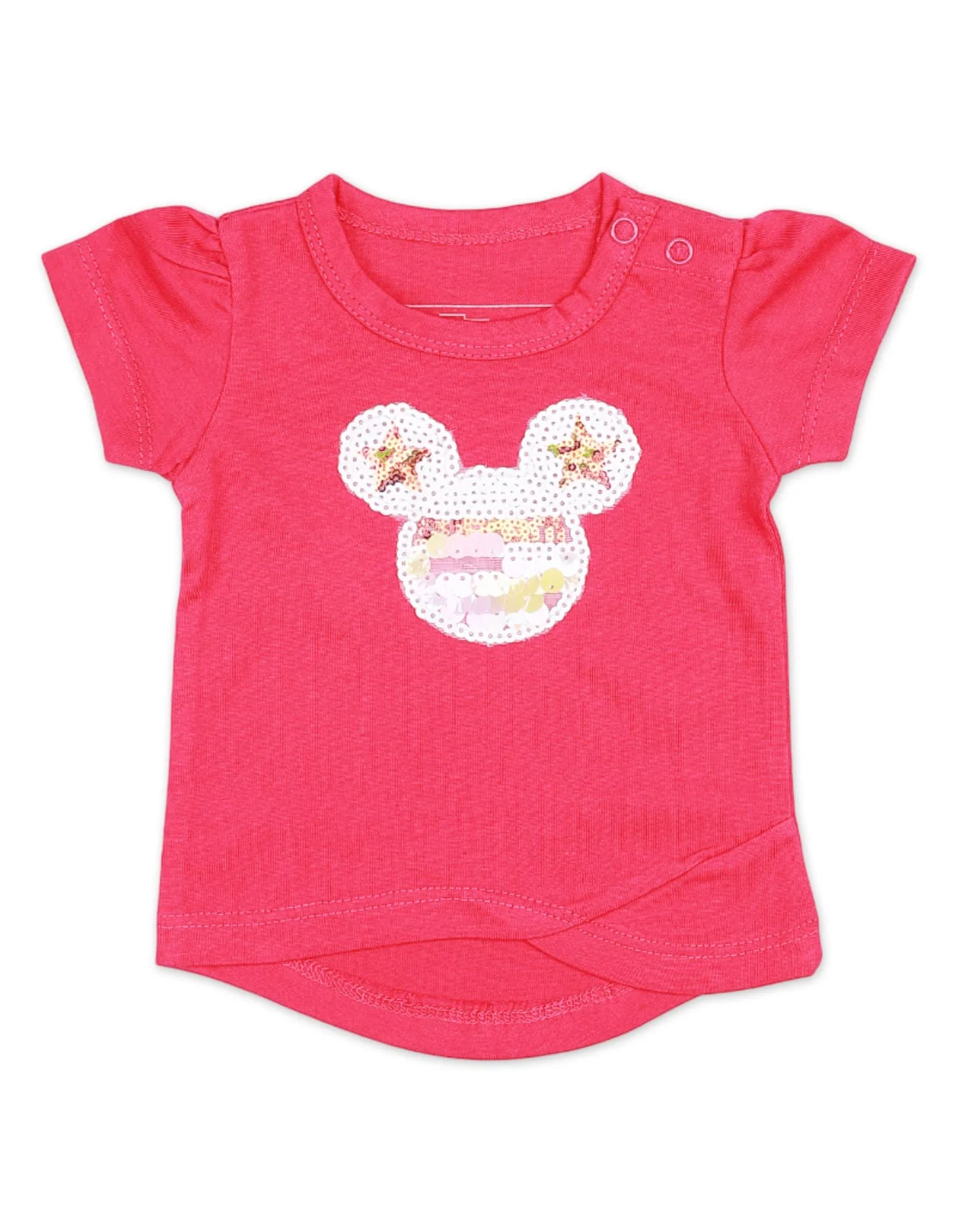 Zubaida's Shimmery Mickey Mouse Top