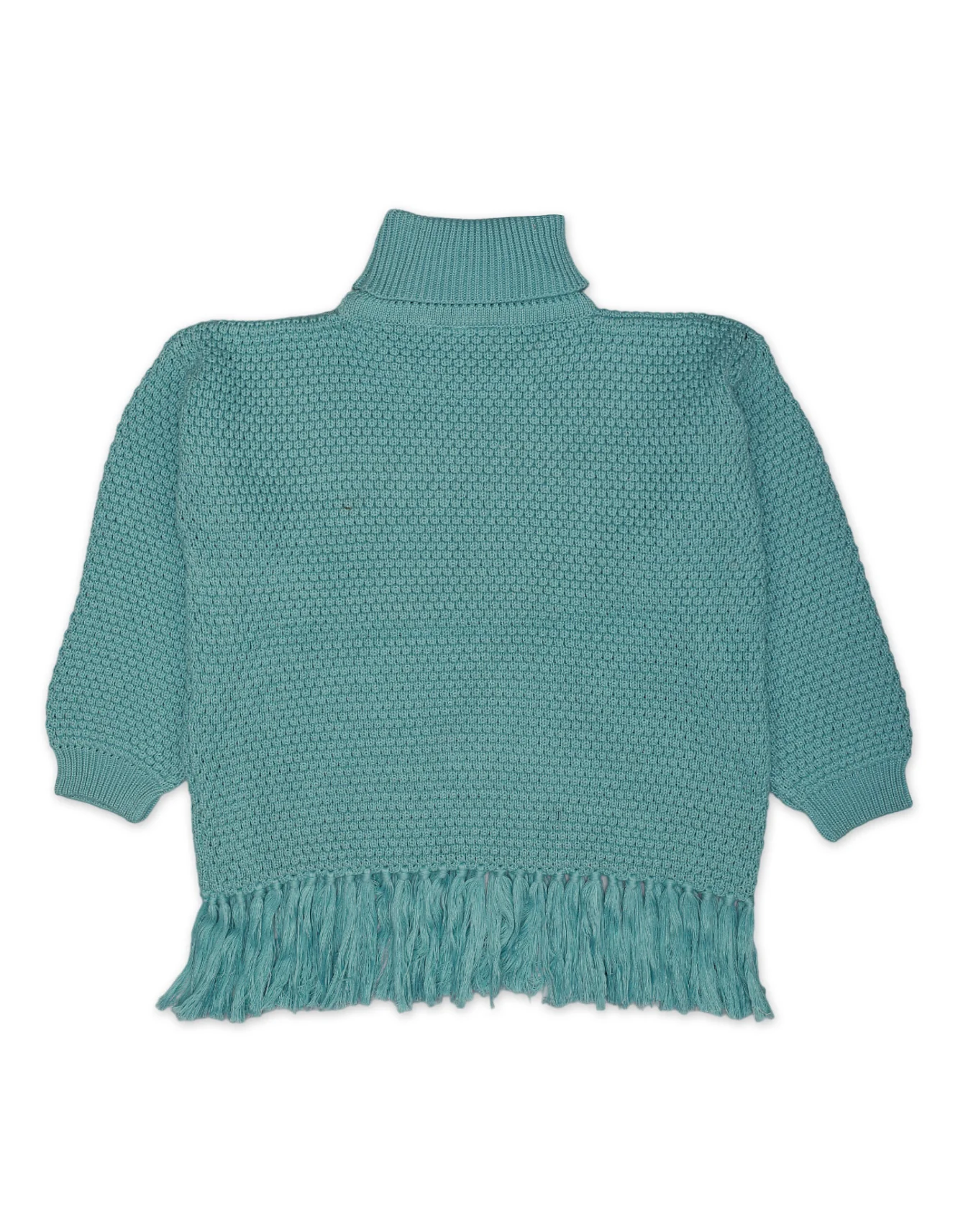 Zubaida's Top Woolen Sky Blue Toddler for Girls - Image 3