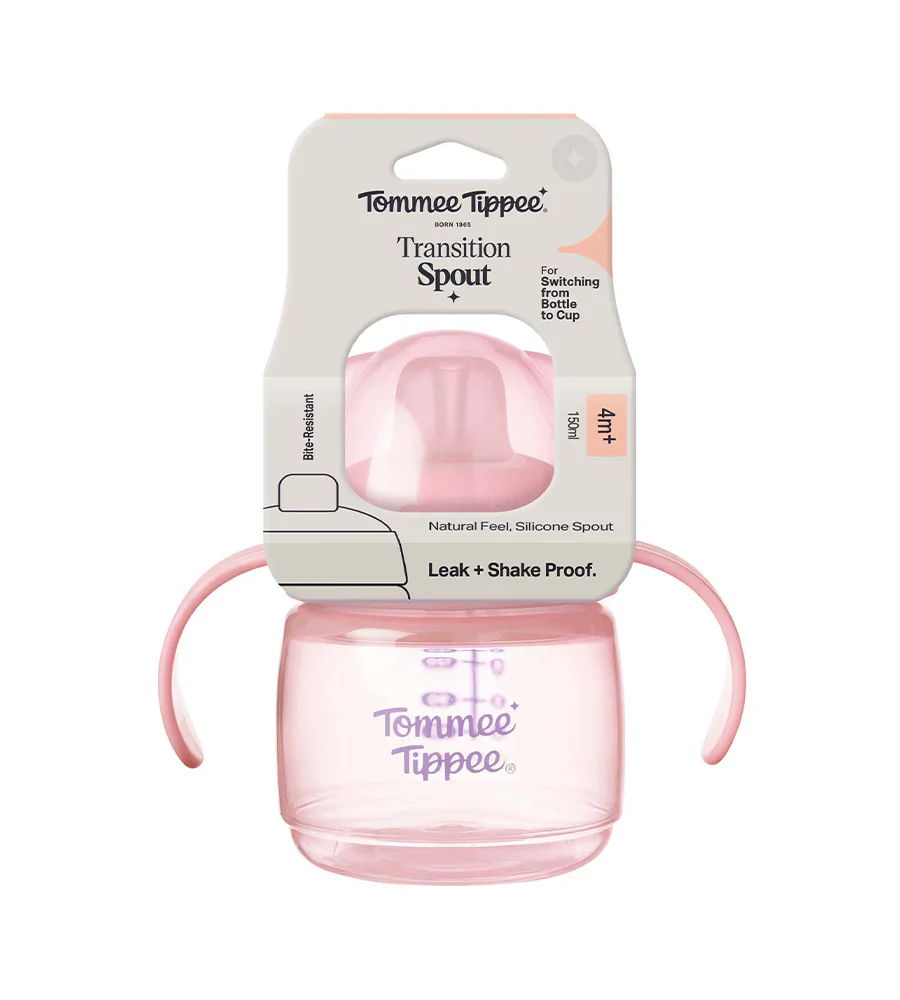 Transition Spout Cup Tommee Tippee 150ml Girl TT 447940 at Zubaidas - Image 2