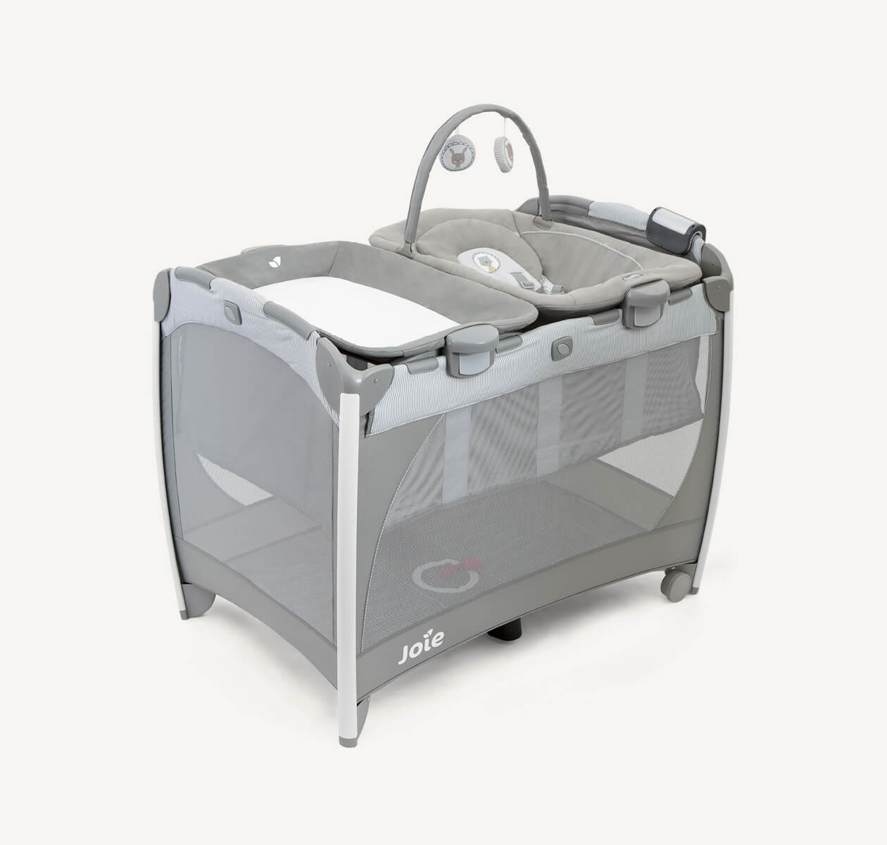 Travel Cot with Bouncer and Changer Joie Excursion Portrait P1402FAPOR000 at Zubaidas - Image 2