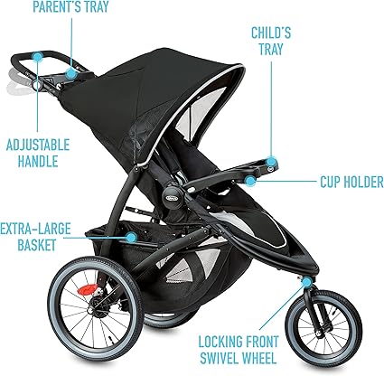 Travel System Graco® FastAction™ Jogger LX Mansfield 7CV11MFDCA at Zubaidas Official™ Pakistan - Image 5