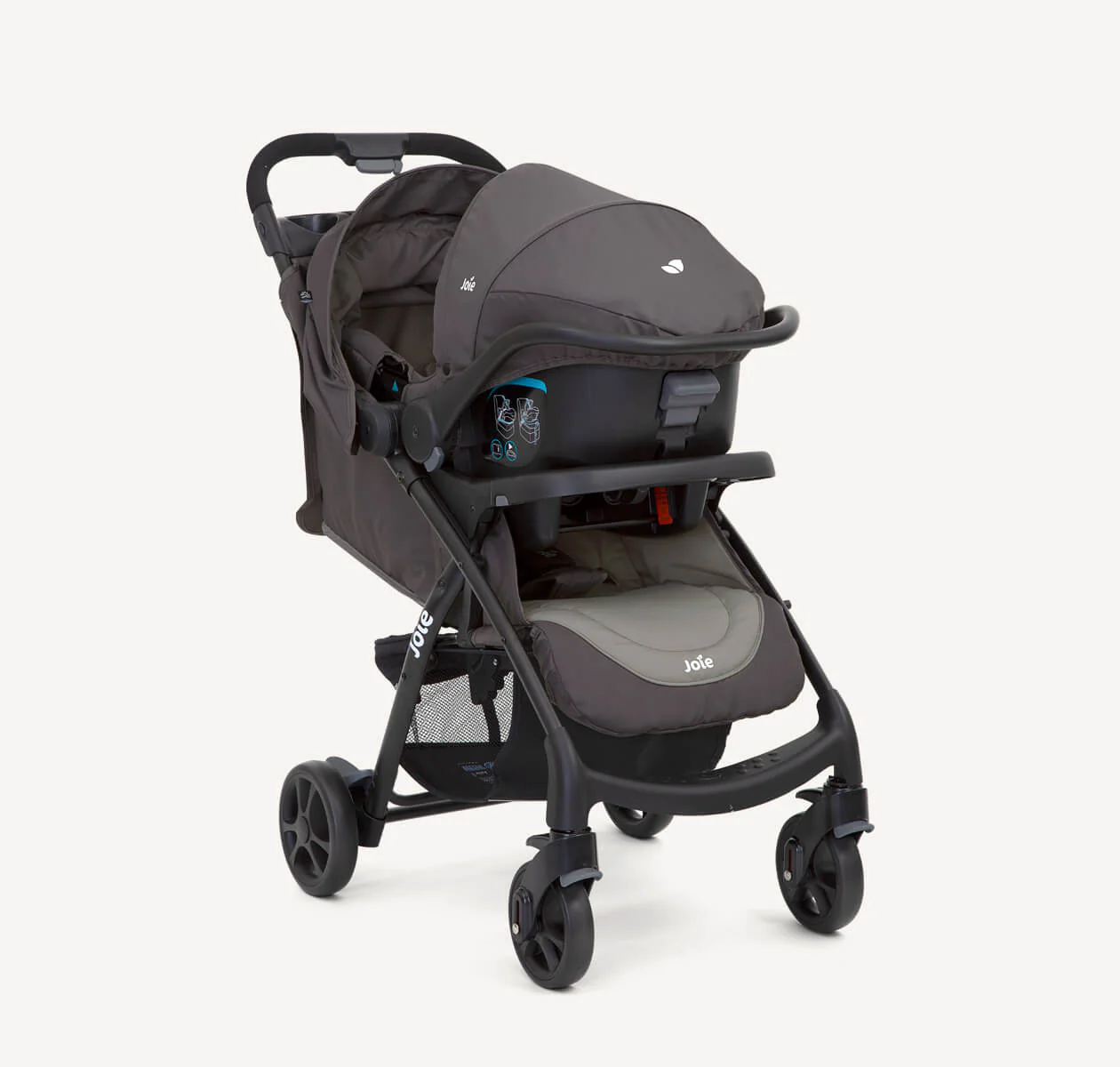 Travel System Joie Muze LX with i-Juva Dark Pewter T1035ECDPW000 at Zubaidas - Image 5