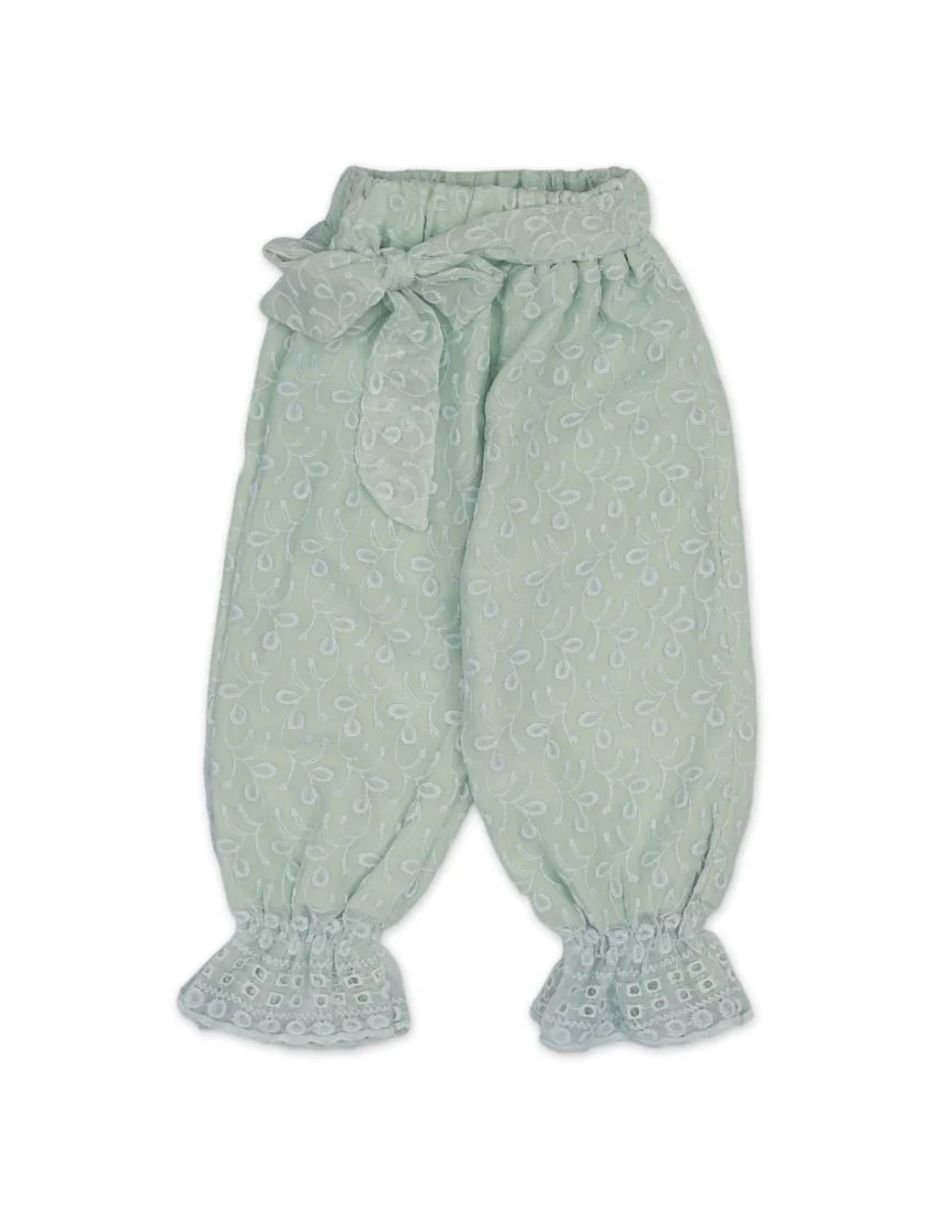 Zubaida's Trouser Mint Green for Girls