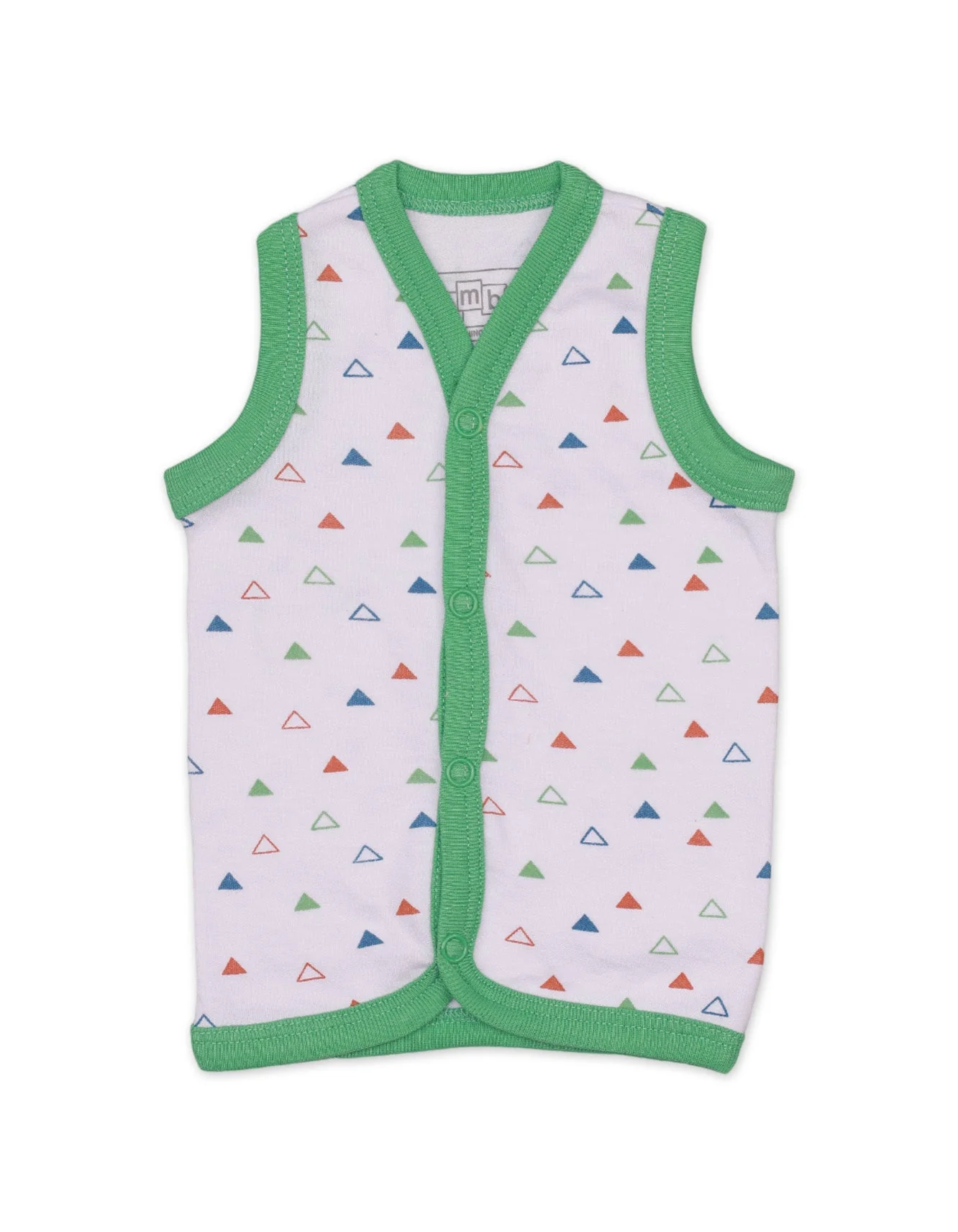 Zubaida's Vests with Green Dinos Theme for Boys- Pack of 3 - Image 2