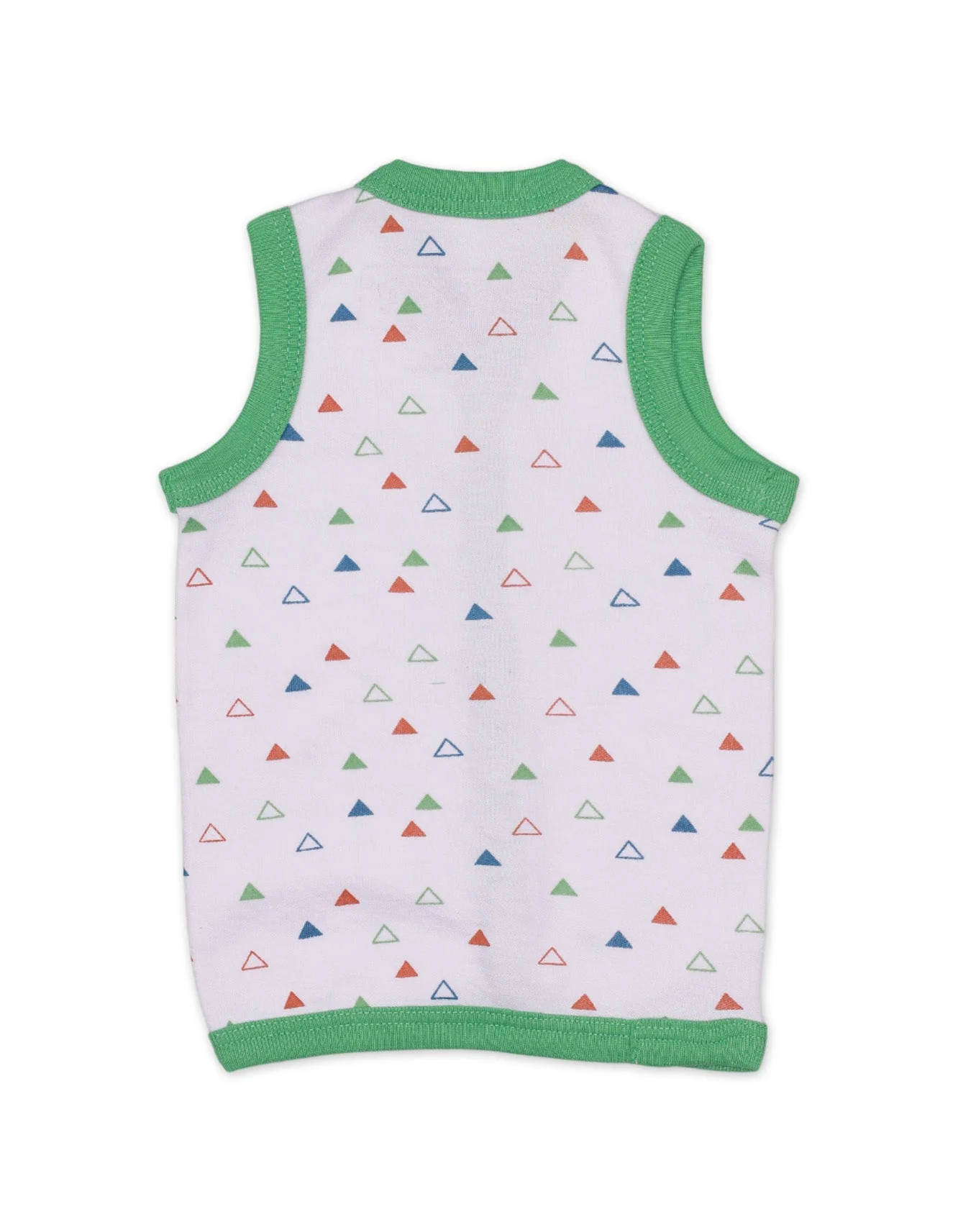Zubaida's Vests with Green Dinos Theme for Boys- Pack of 3 - Image 3