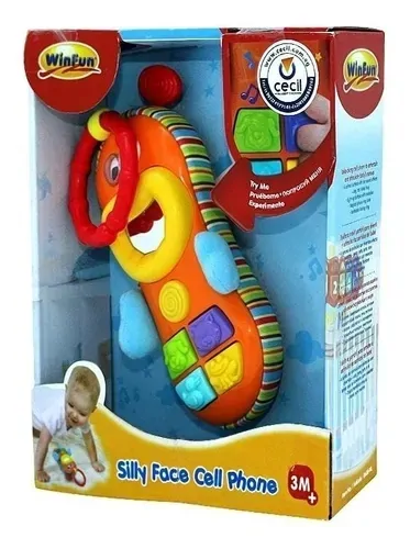 Zubaida's Winfun Silly Rattle Cell Phone 0608 - Image 2