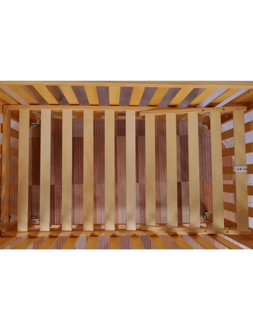 Zubaida's Wooden Cot Pine Wood - Image 3