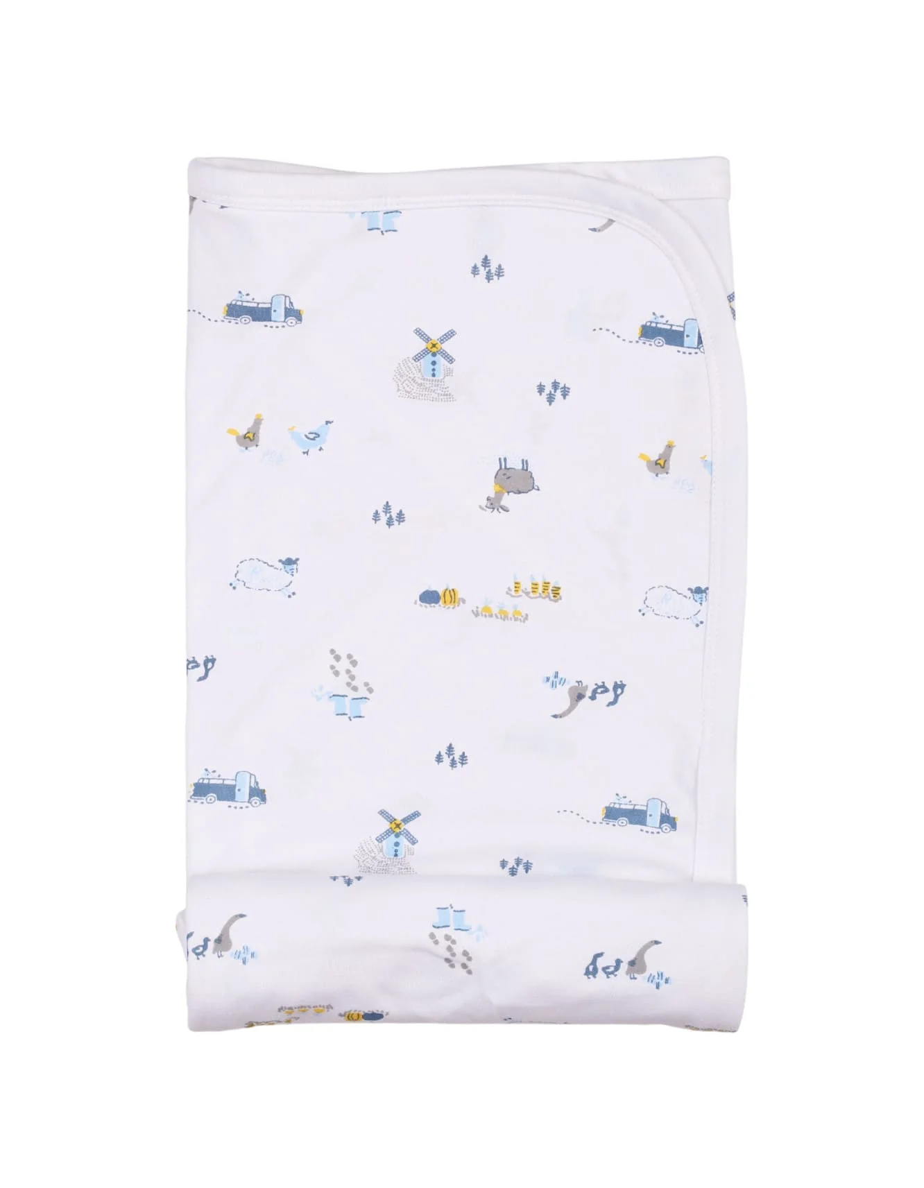 Baby Boy Wrapping Sheet Bambies® Farmlands at Zubaidas Official™ Pakistan - Image 2
