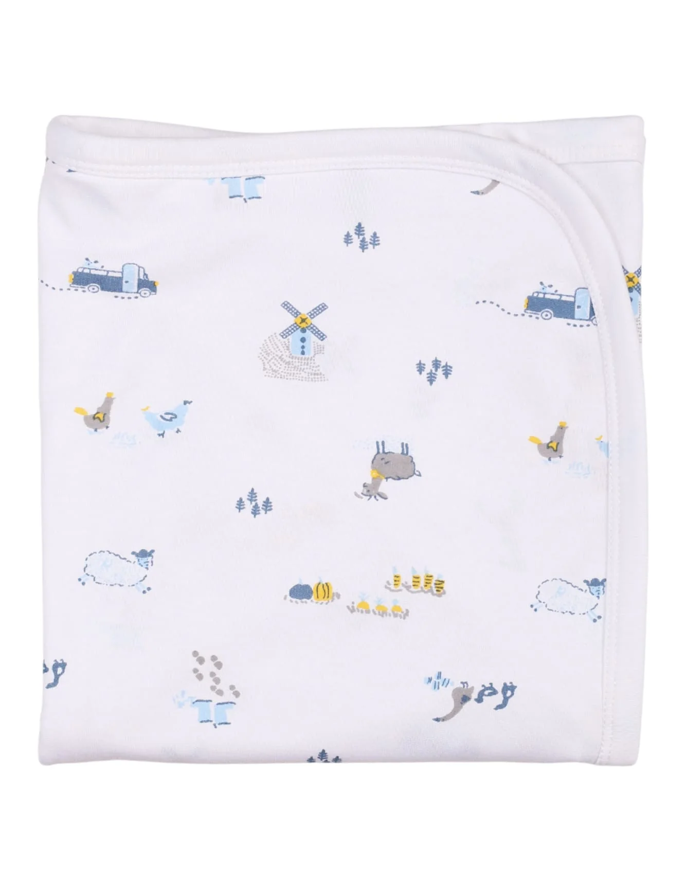 Baby Boy Wrapping Sheet Bambies® Farmlands at Zubaidas Official™ Pakistan - Image 3