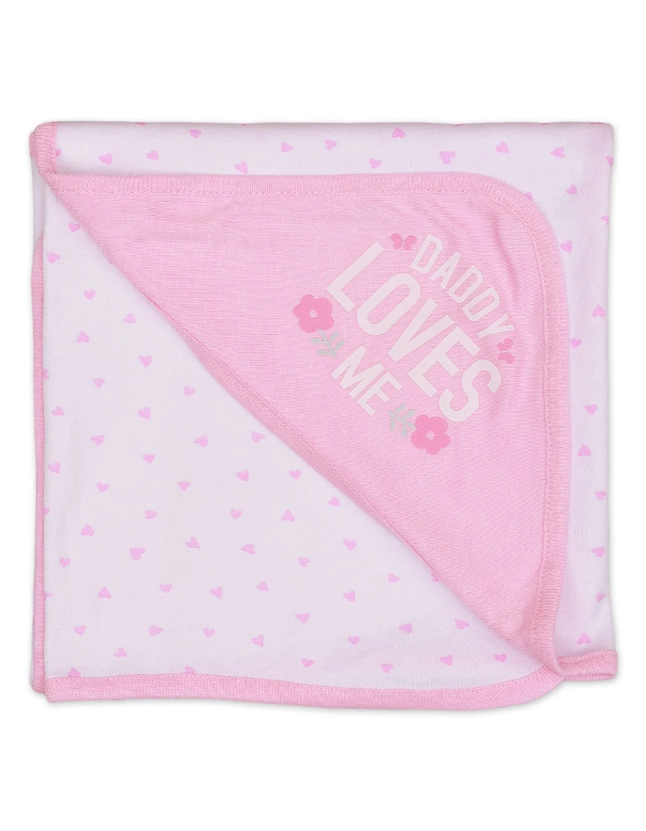 Wrapping Sheet Daddy Loves Me Floral Theme for Girls - Image 2