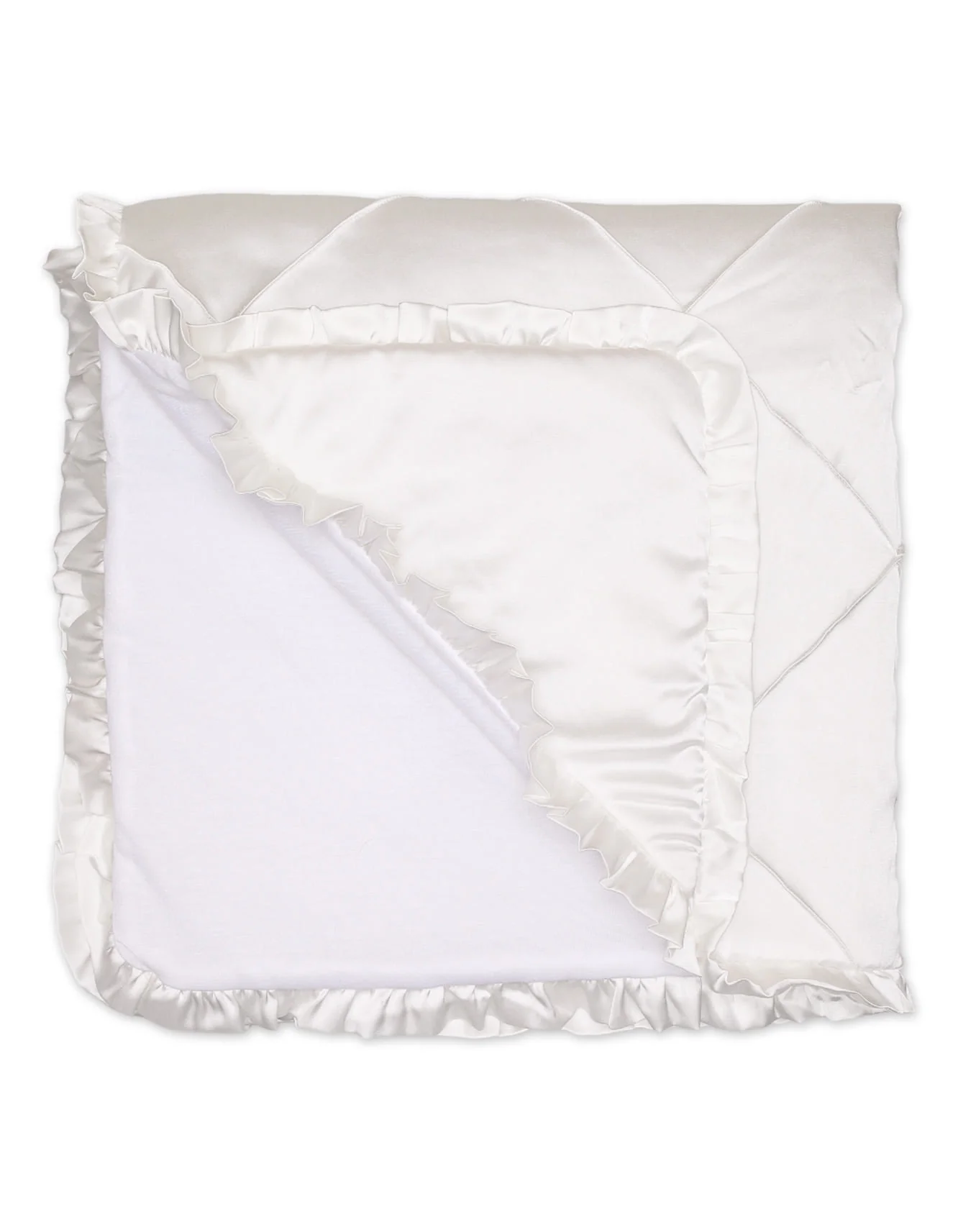 Zubaida's Wrapping Sheet Satin White - Image 3