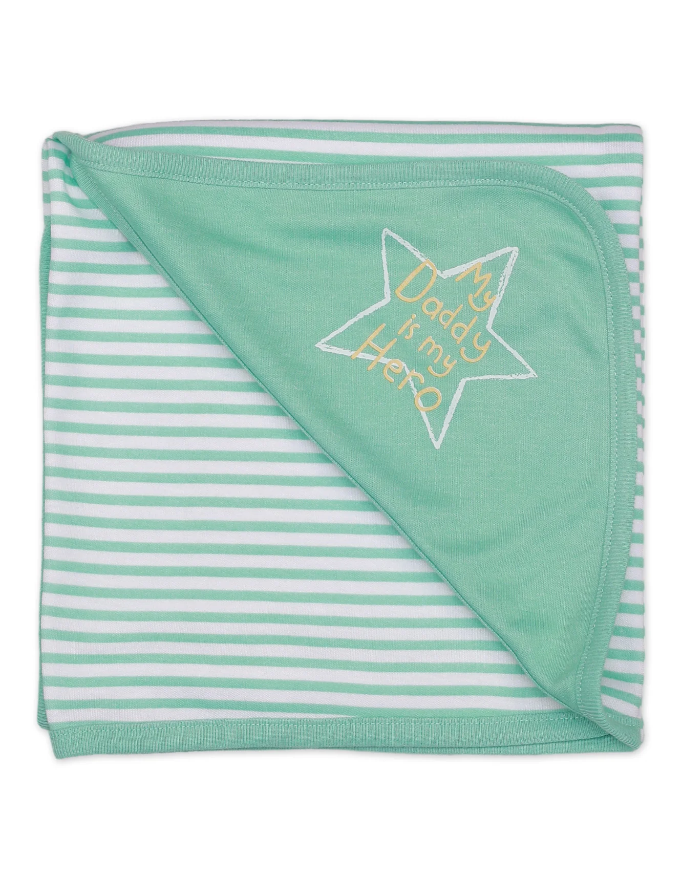 Wrapping Sheet Stripes Night Stars Theme Unisex - Image 2