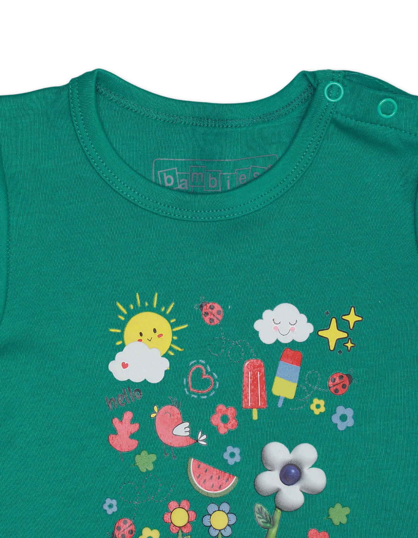 Zubaida's Cheerful 2 Pcs Suit Set - Image 2