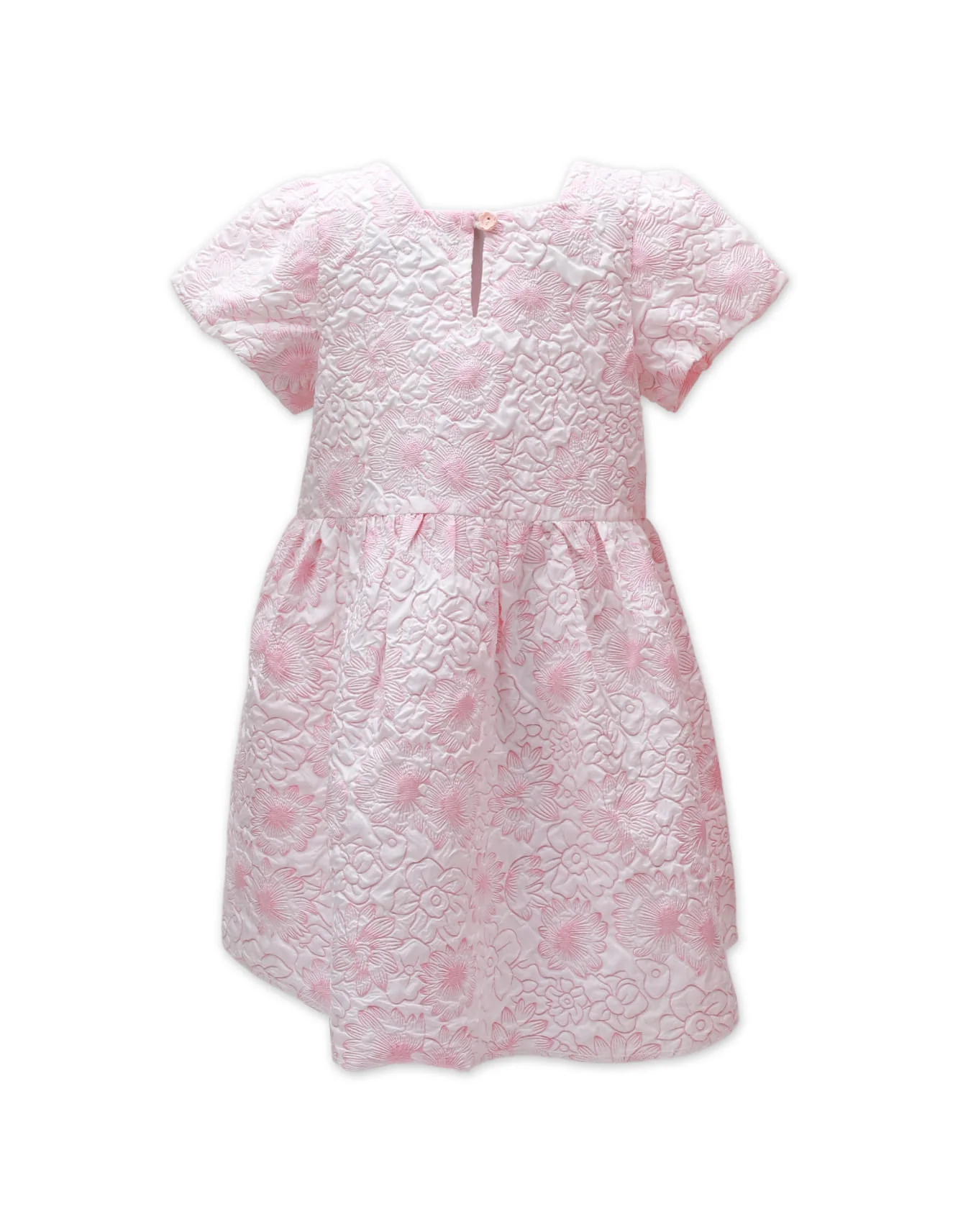 Zubaida's Jacuqard Party Dress with Purse - Image 4