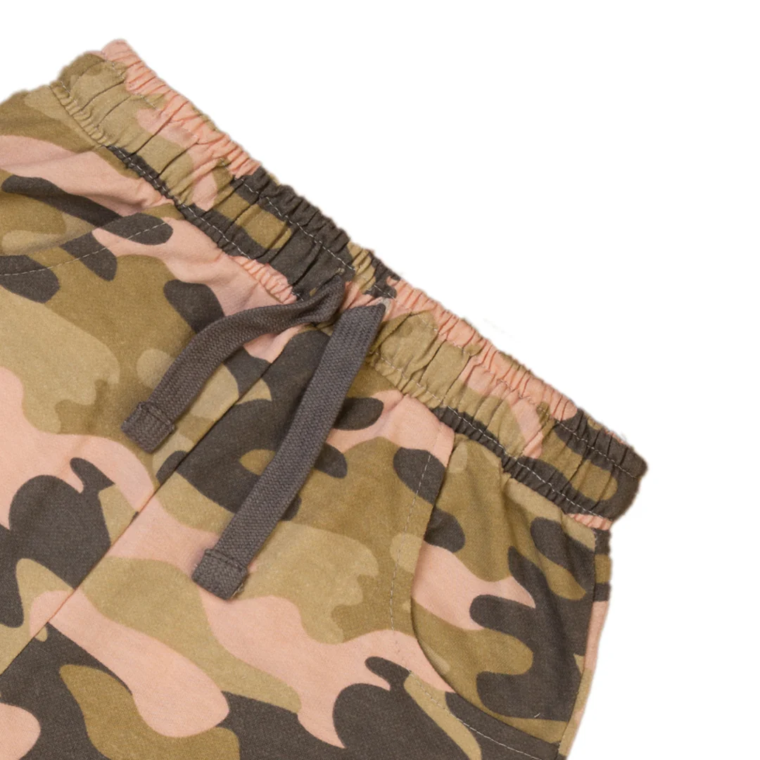 Zubaida's Breathable & Relaxed Fit Camo Shorts - Image 2