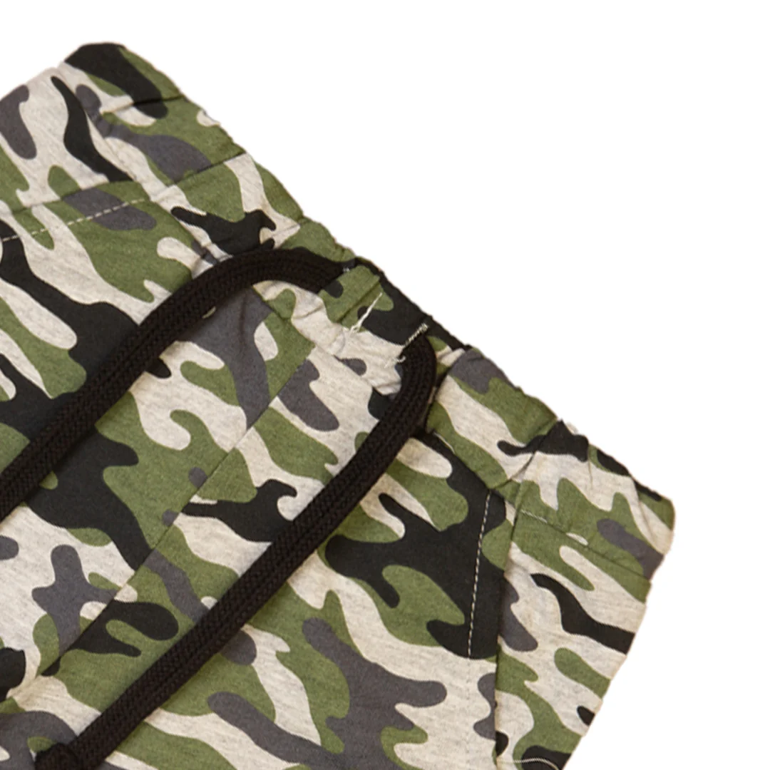 Zubaida's Breathable & Relaxed Fit Camo Shorts - Image 2