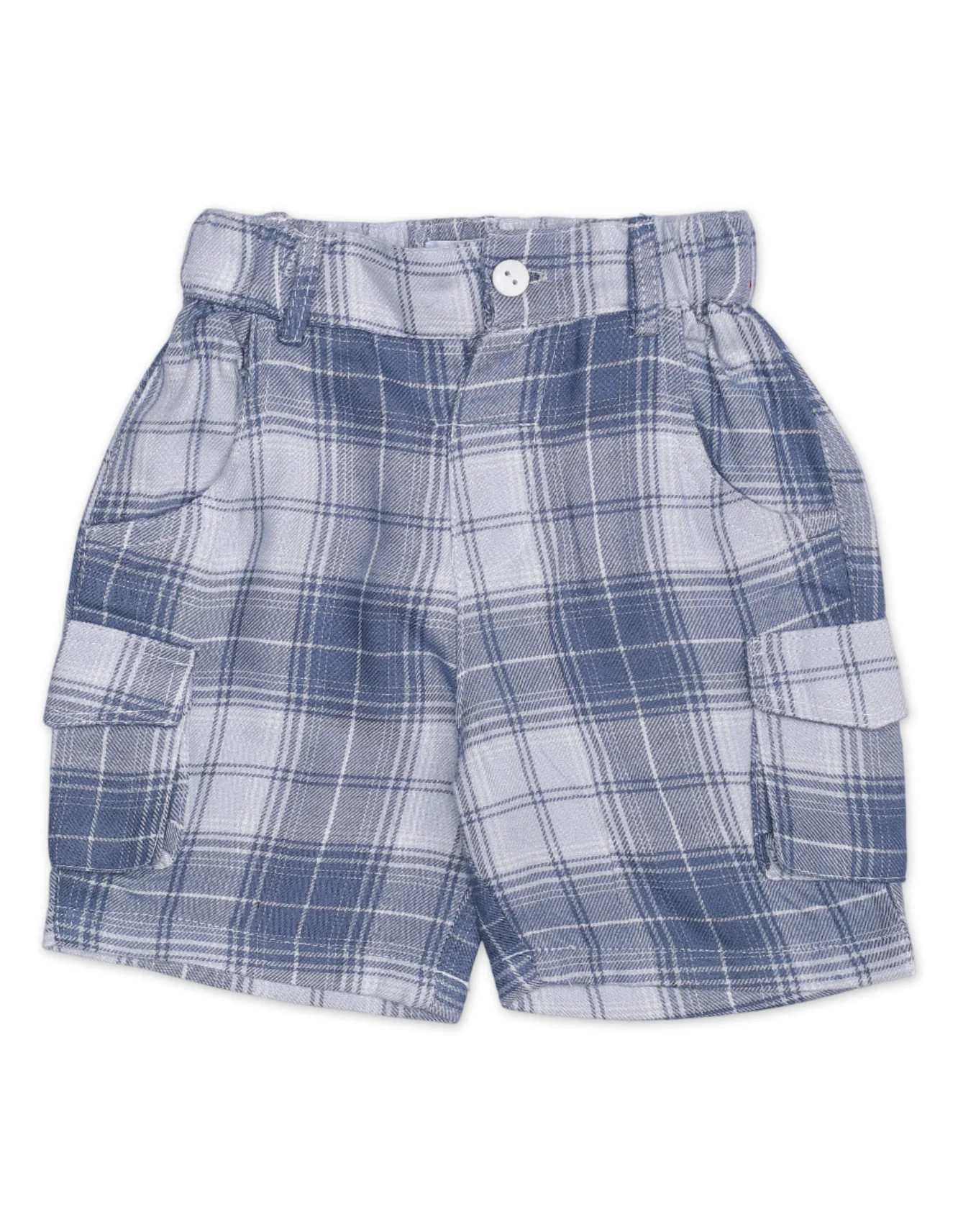 Zubaida's Breathable & Relaxed Plaid Cargo Shorts
