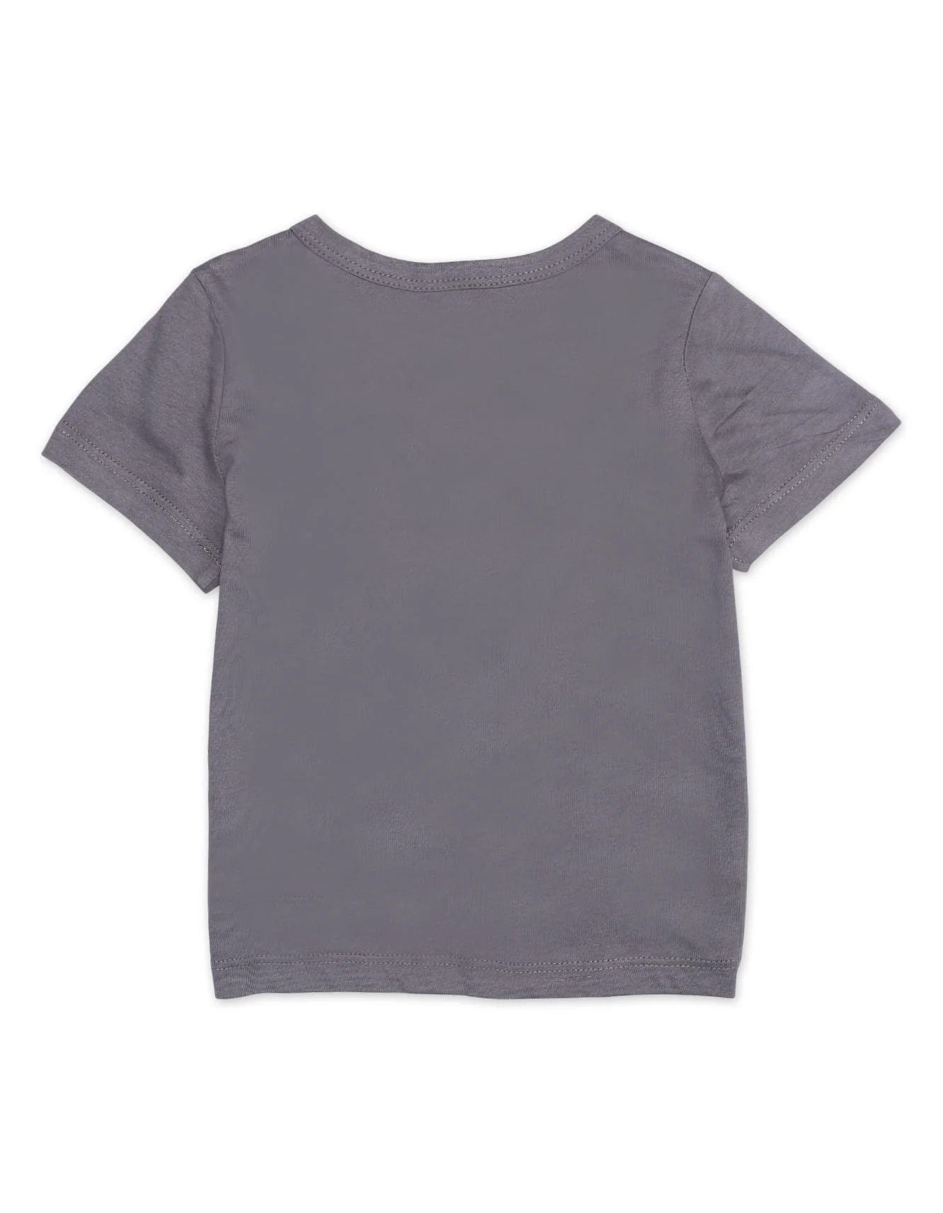 Zubaida's Soft & Breathable Plain Classic Short-Sleeves T-Shirt - Image 3