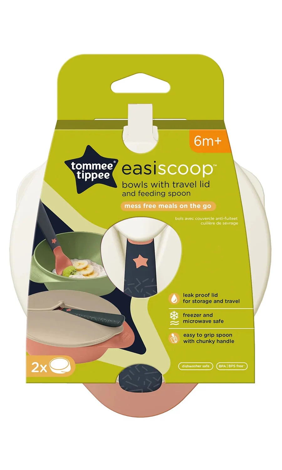Tommee Tippee Feeding Bowl Easy Scoop TT 446718 at Zubaidas Official™ - Image 2