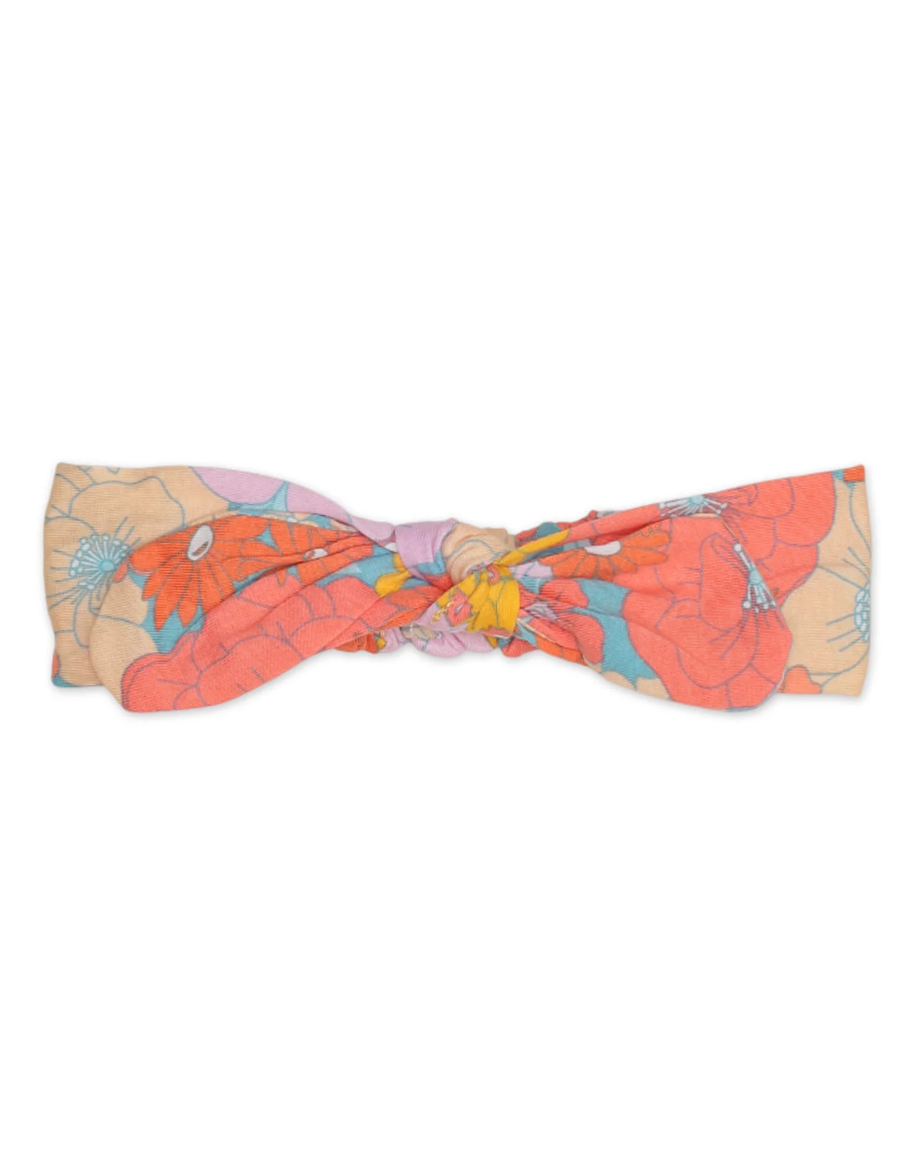 Zubaida's Sleeveless Floral Romper with a coordinating Headband - Image 5
