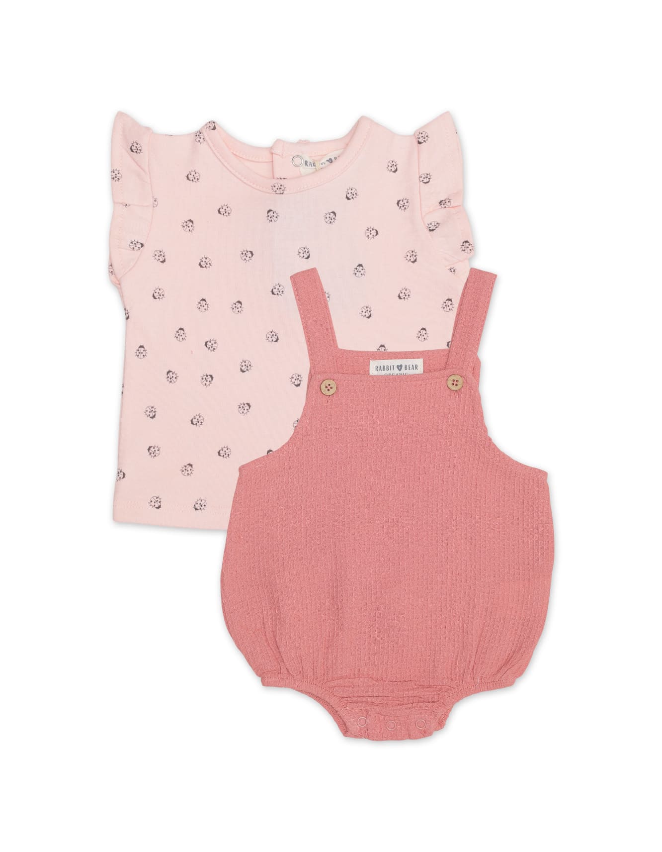 Zubaida's Ladybird 2 Pcs Bodysuit Set