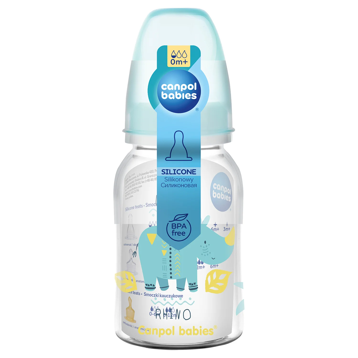 Canpol babies Narrow Neck Bottle 120 ML Africa 59/100 at Zubaidas Official™ - Image 2