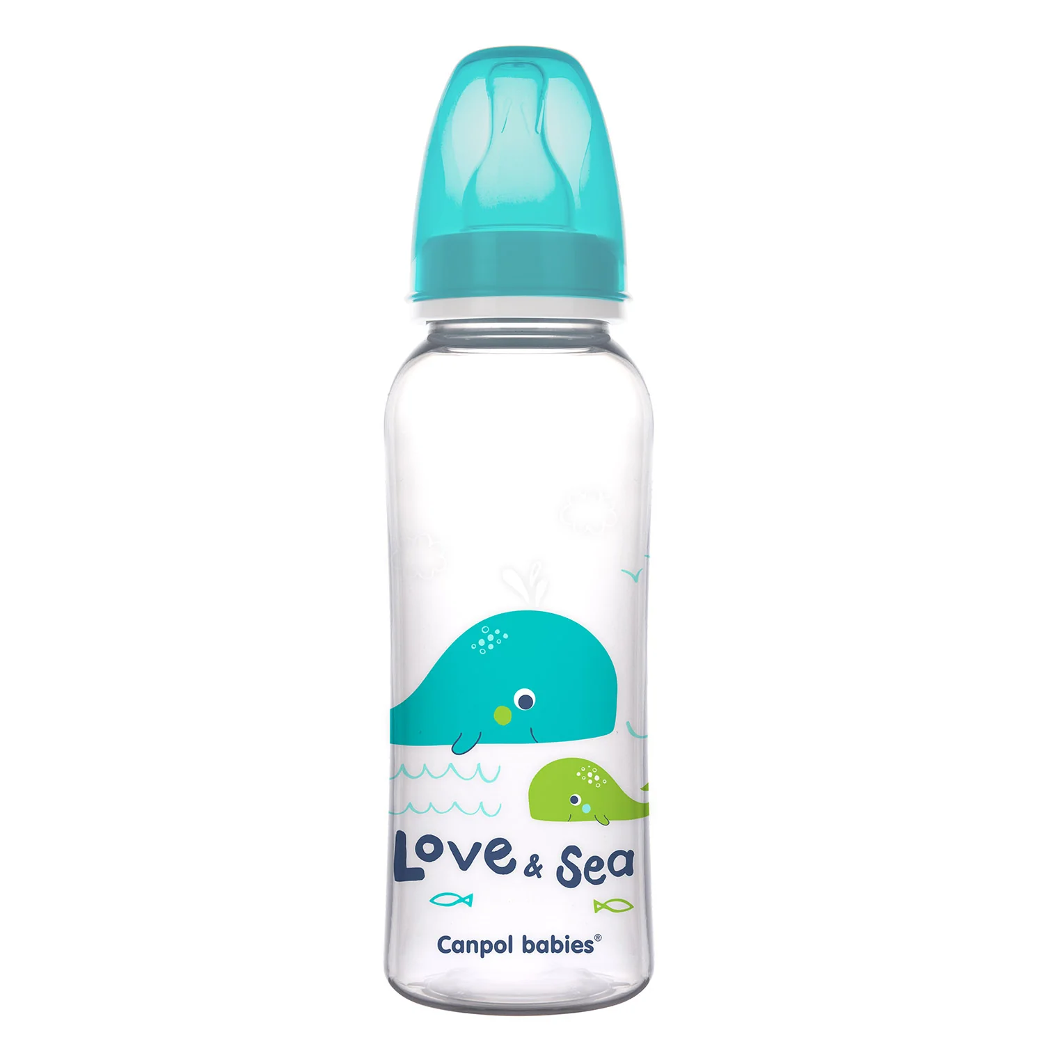 Canpol babies Narrow Neck Bottle 250 ML LOVE & SEA 59/400 at Zubaidas Official™