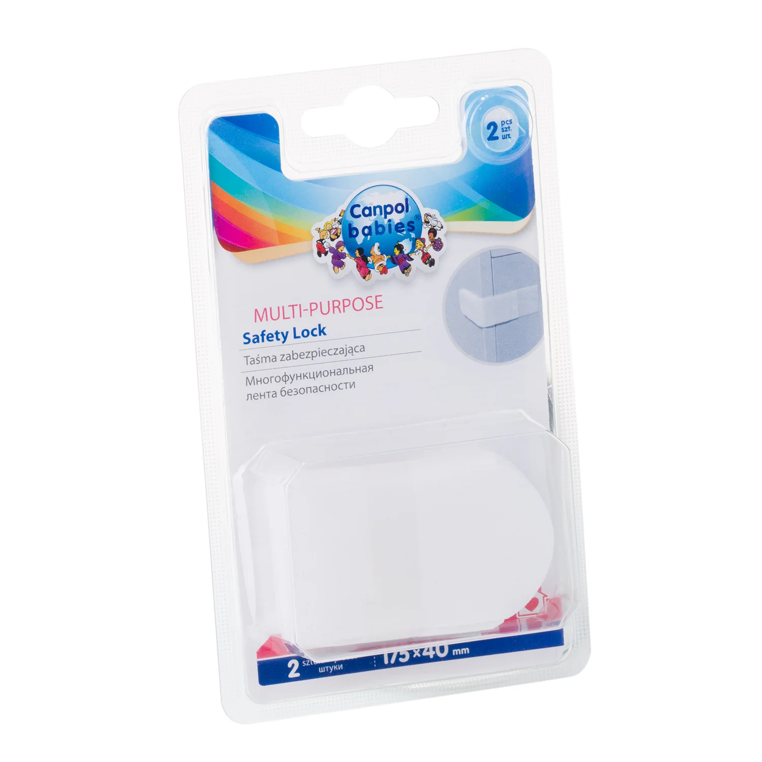 Canpol babies Multi Purpose Safety Lock with Velcro 2 Pieces 10/822 at Zubaidas Official™ - Image 3