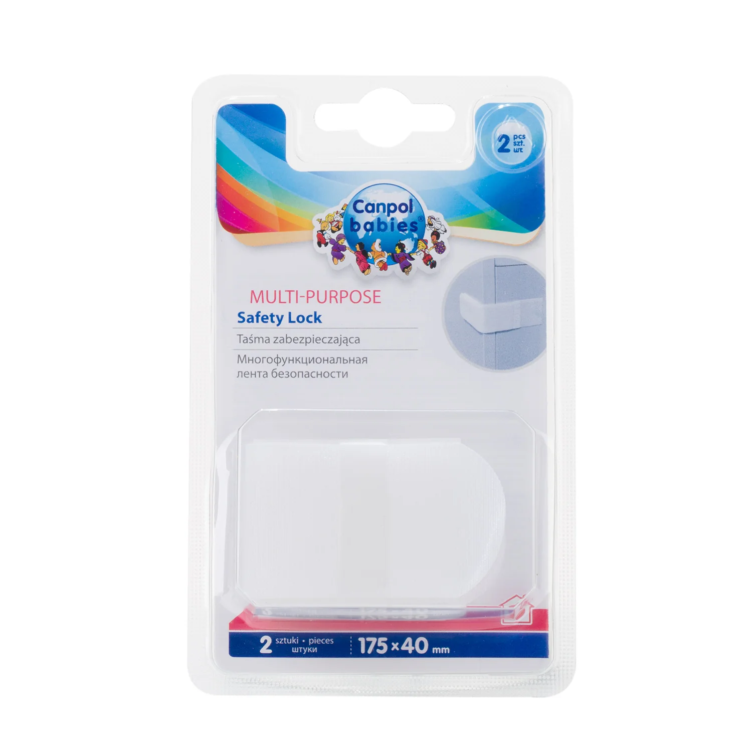 Canpol babies Multi Purpose Safety Lock with Velcro 2 Pieces 10/822 at Zubaidas Official™ - Image 4