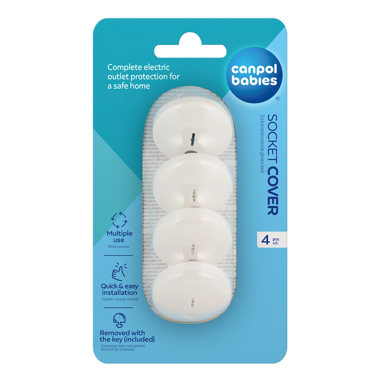 Canpol Babies Socket Covers 4 Pieces 13/100 at Zubaidas Official™ - Image 4