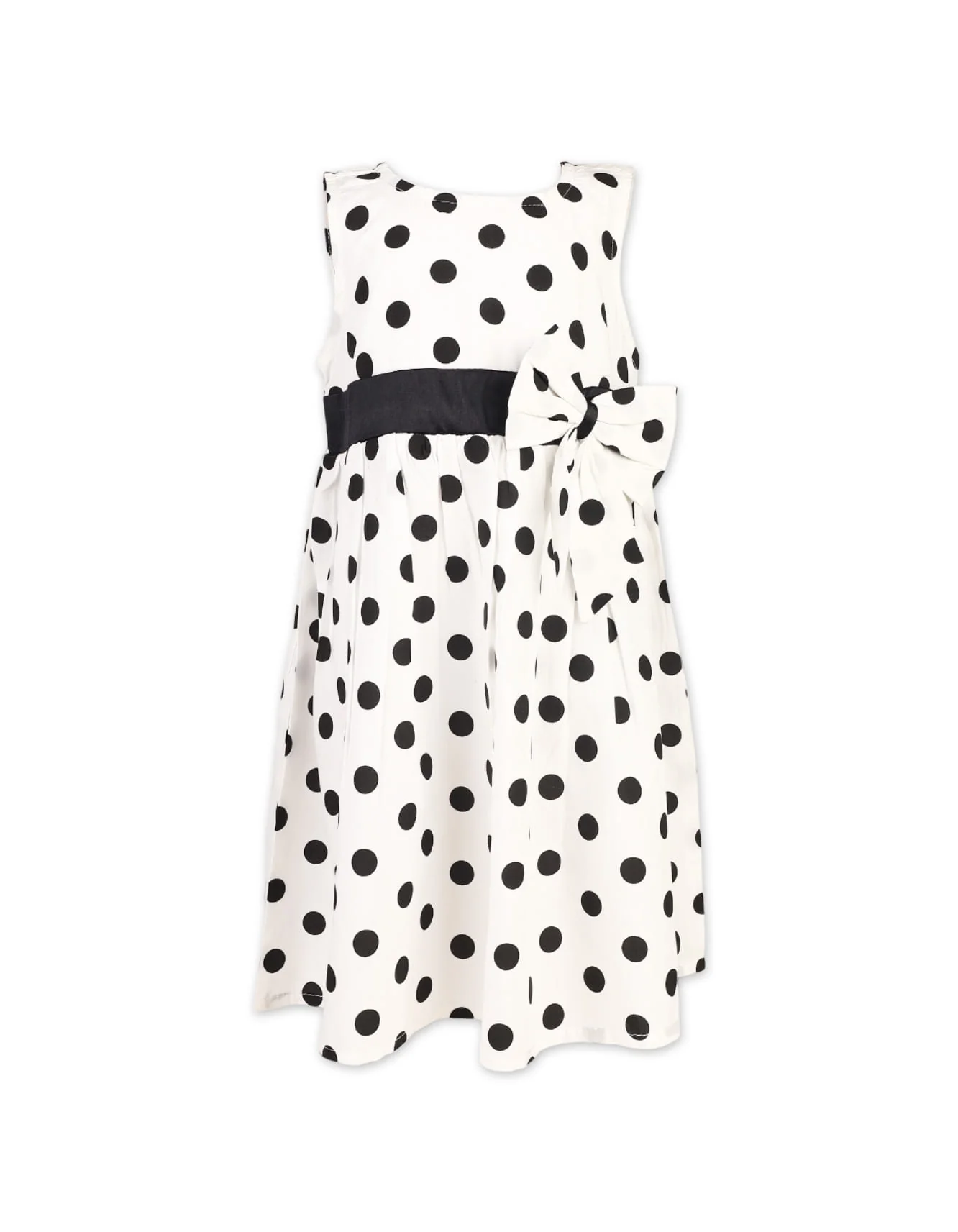 Zubaida's Charming & Classical "Spot On Chic" Polka Dots Dress