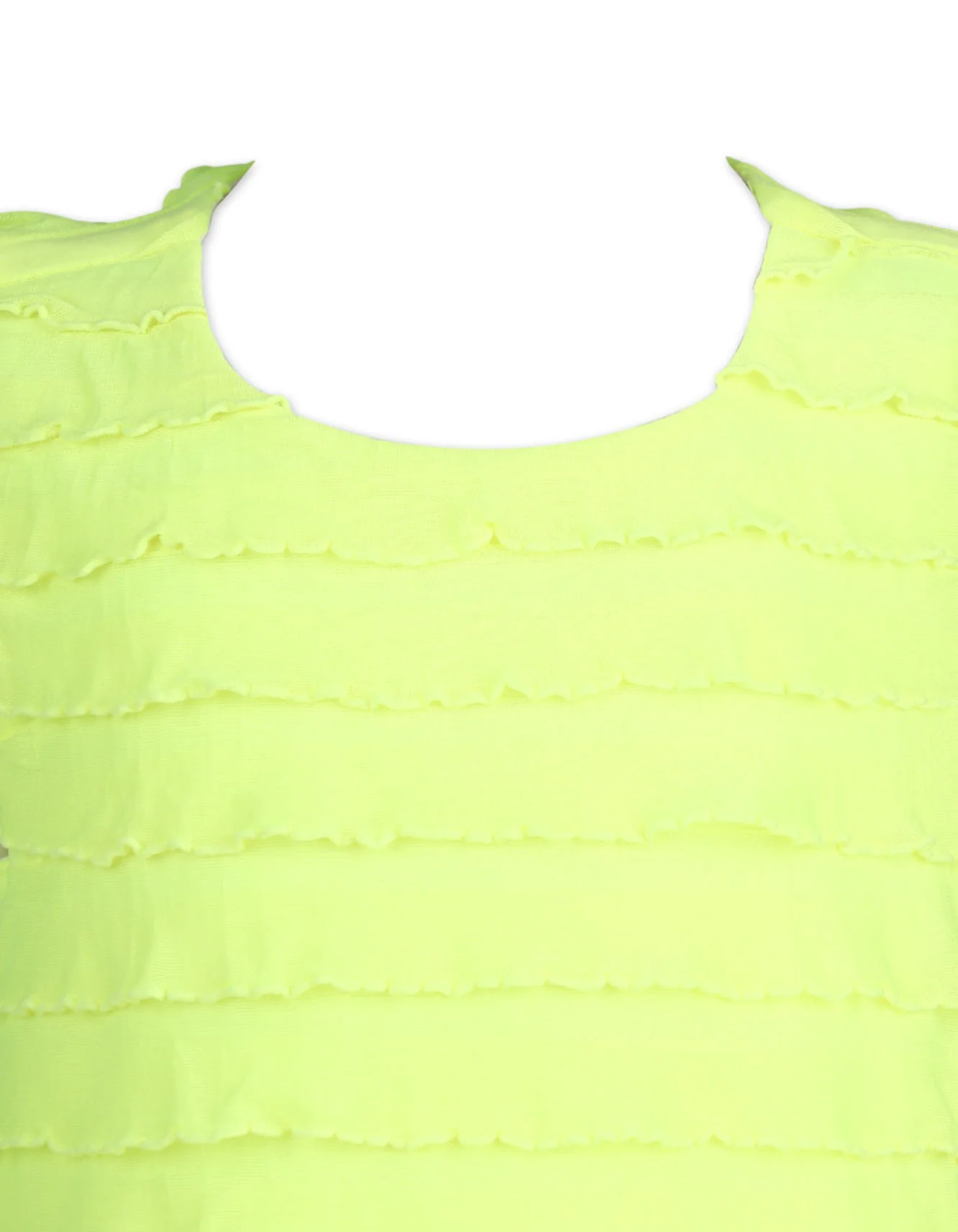 Zubaida's Vibrant Neon Multi-Layered Dress - Image 2