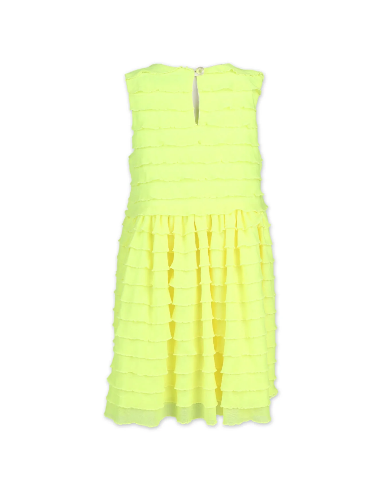 Zubaida's Vibrant Neon Multi-Layered Dress - Image 3