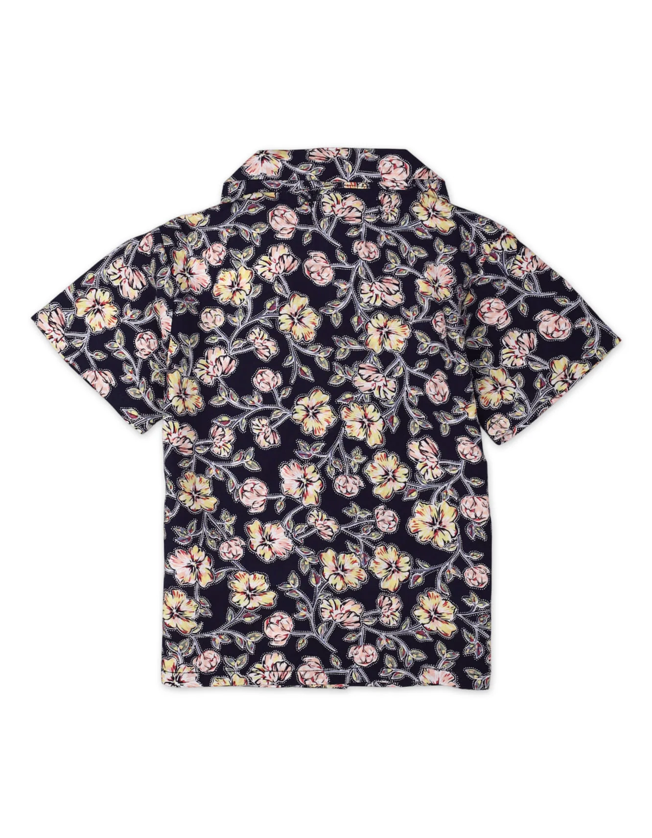 Zubaida's Vibrant "Blossoms" Button-Down Shirt - Image 3