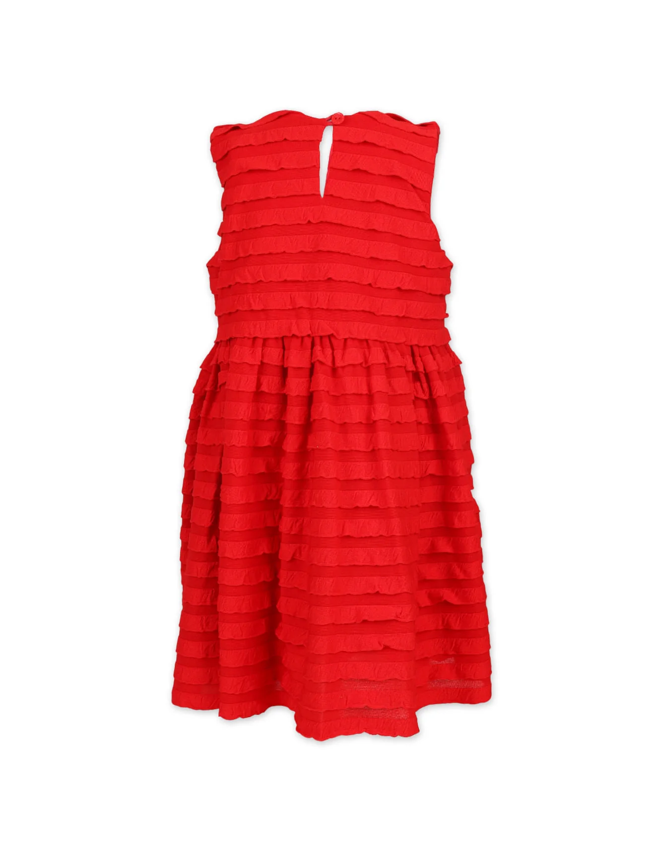 Dress Vibrant Red with Layers at Zubaidas Official™ Pakistan - Image 3