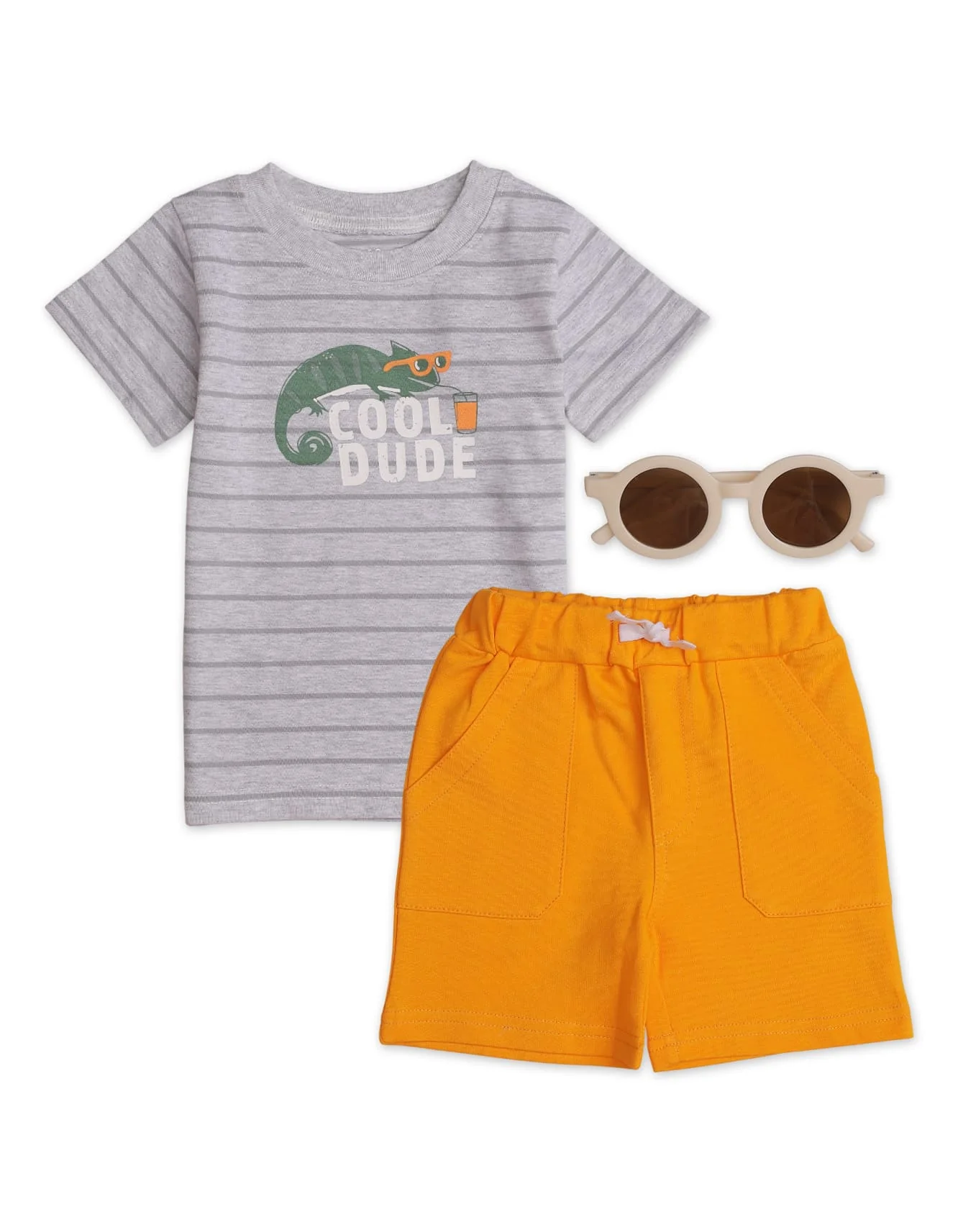 Zubaida's Cool Dude 3 Pcs Suit Set with Super Cool Sunglasses