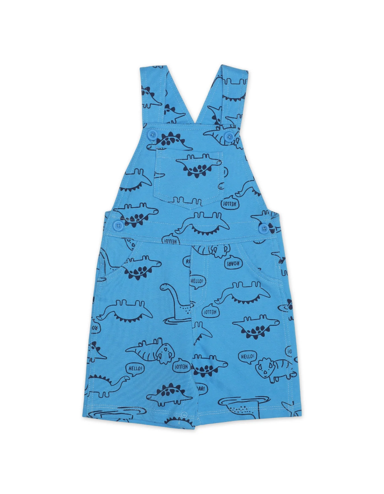 Zubaida's 2 Pcs Dino Romper Suit Set - Image 2