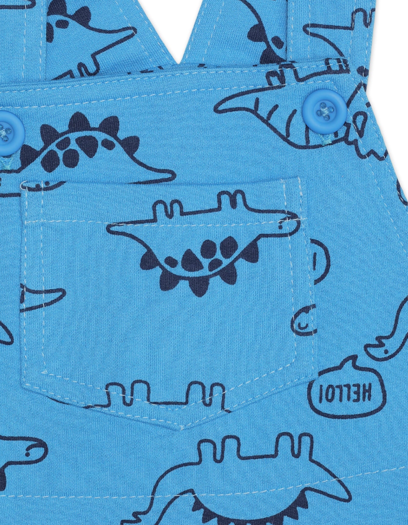 Zubaida's 2 Pcs Dino Romper Suit Set - Image 4