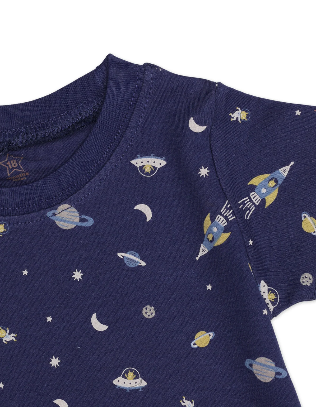 Zubaida's 2 Pcs Fun Space Romper Suit Set - Image 6