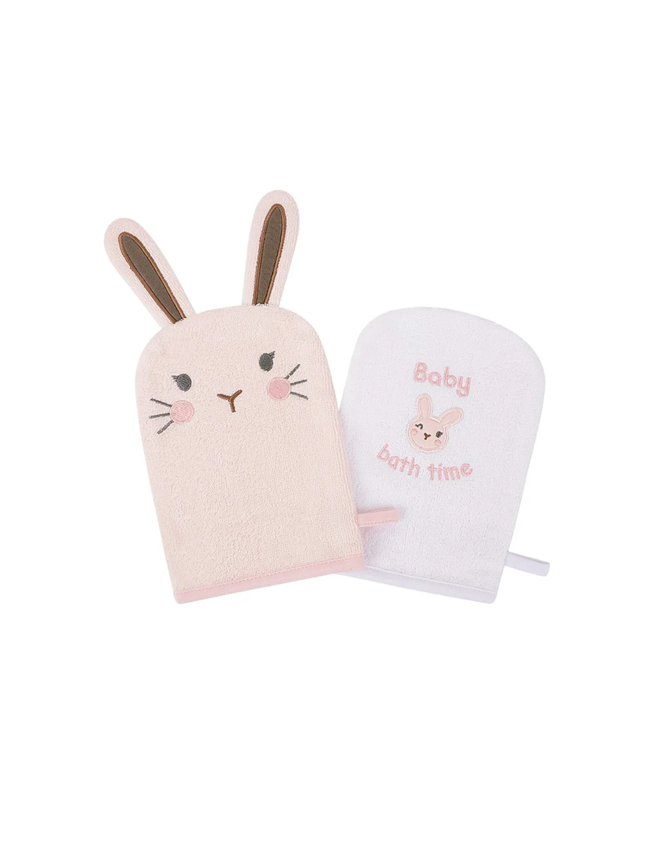 Zubaida's Ultra Soft & Absorbent 2 Pcs Wash Mittens