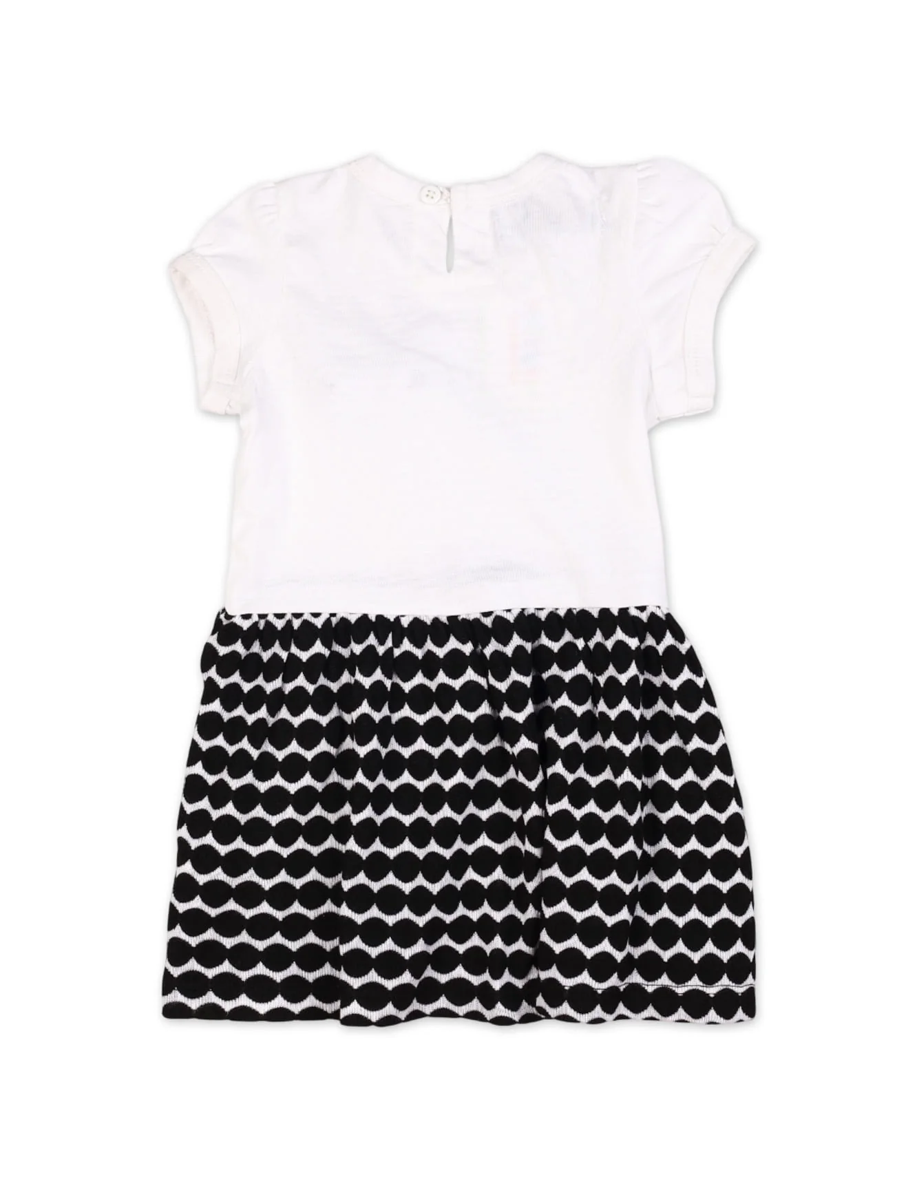 Casual Dress Black and White Bow at Zubaidas Official™ Pakistan - Image 2