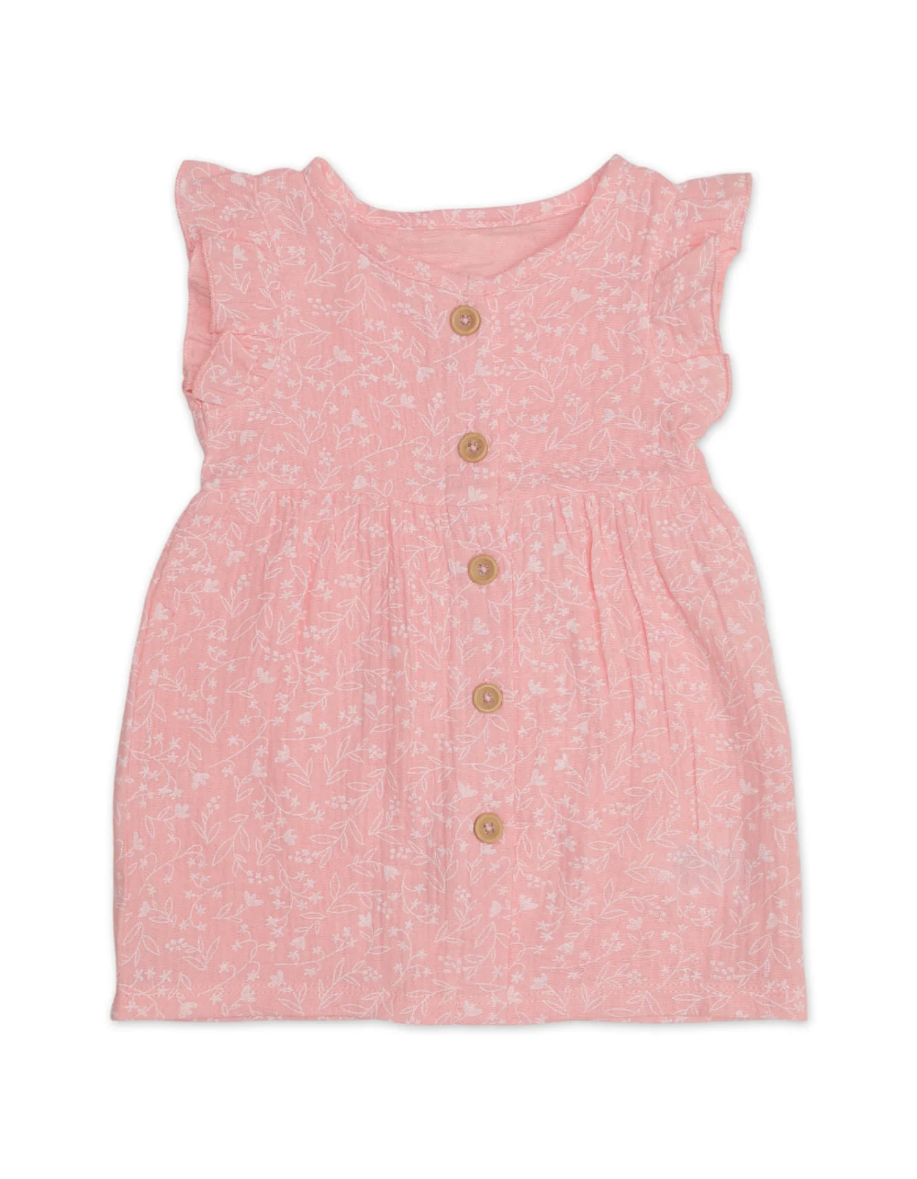 Zubaida's Floral 3 Pcs Suit Set with a coordinating Headband - Image 2