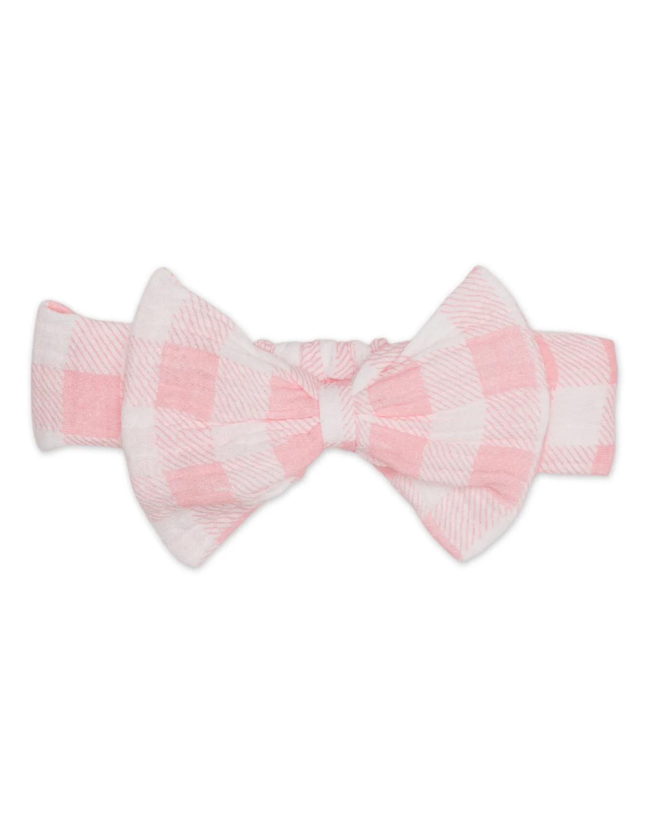 Zubaida's Gingham 3 Pcs Suit Set with a coordinating Headband - Image 2