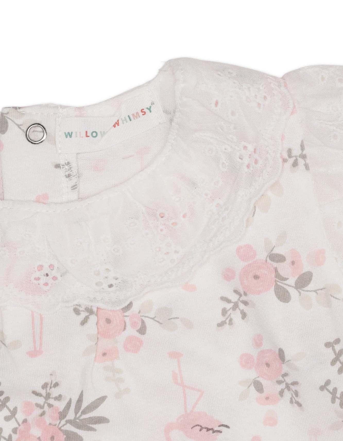 Zubaida's Floral 3 Pcs Suit Set with a coordinating Headband - Image 2