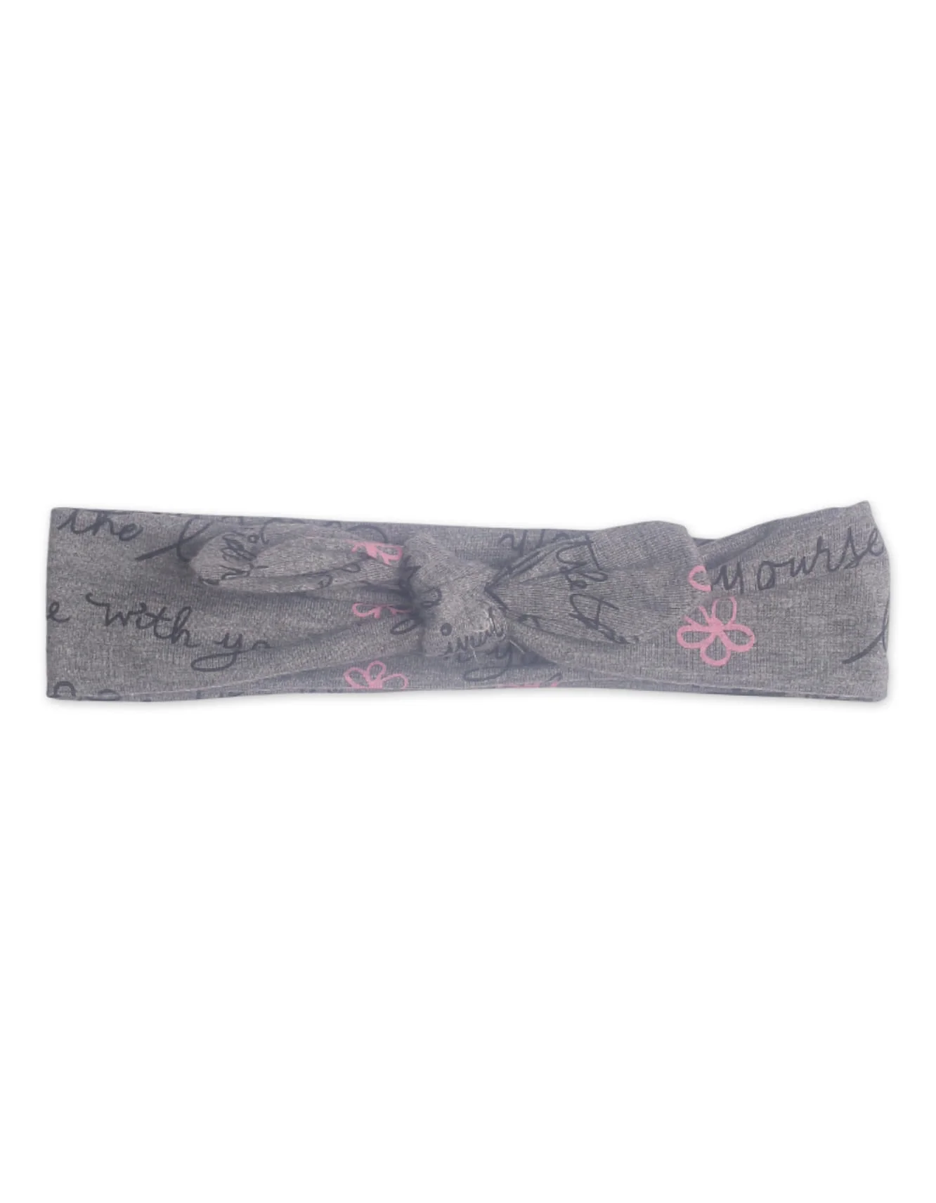 Zubaida's Adorable 3 Pcs Suit Set with a coordinating Headband - Image 4