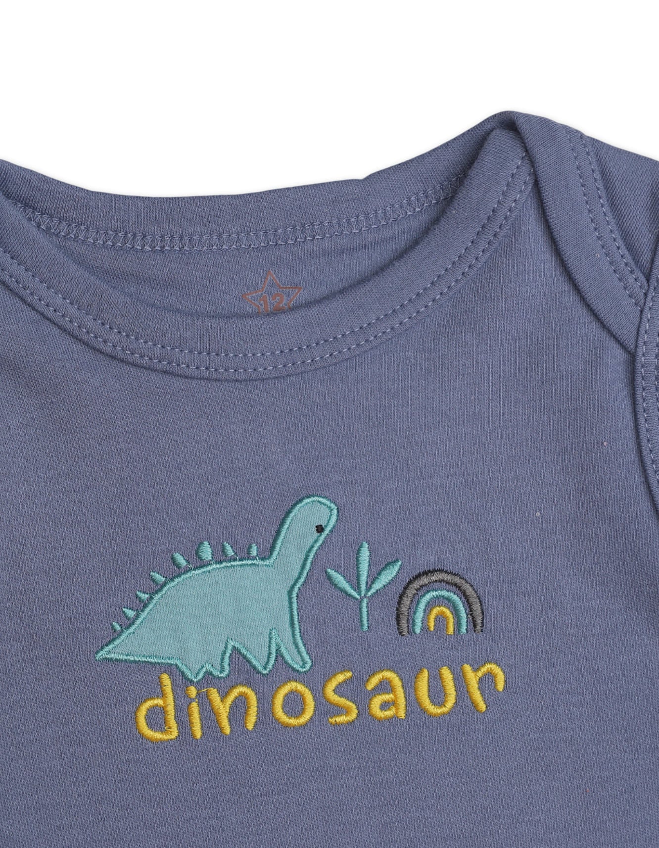 Zubaida's Dino 3 Pcs Bodysuit Set with a coordinating Hat - Image 2